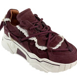 DWRS DWRS Sneakers Jupiter J5554F-03 Bordeaux