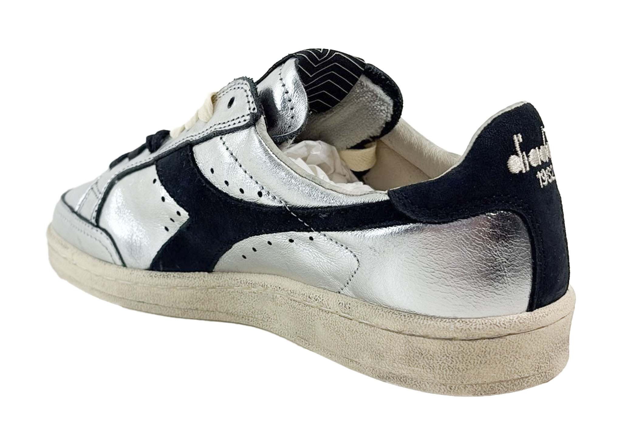 Diadora Diadora Heritage Sneakers Prestige Metal Used Zilver