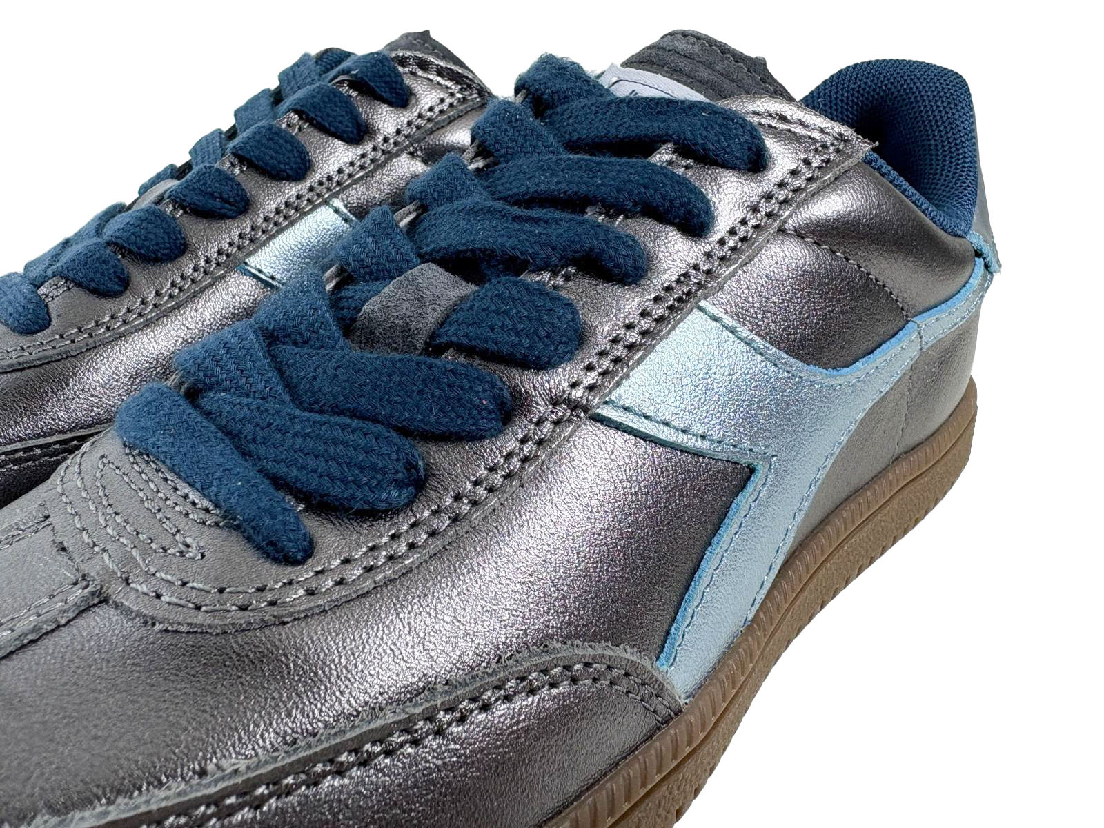 Diadora Diadora Sneakers Trainer Metalized Grijs