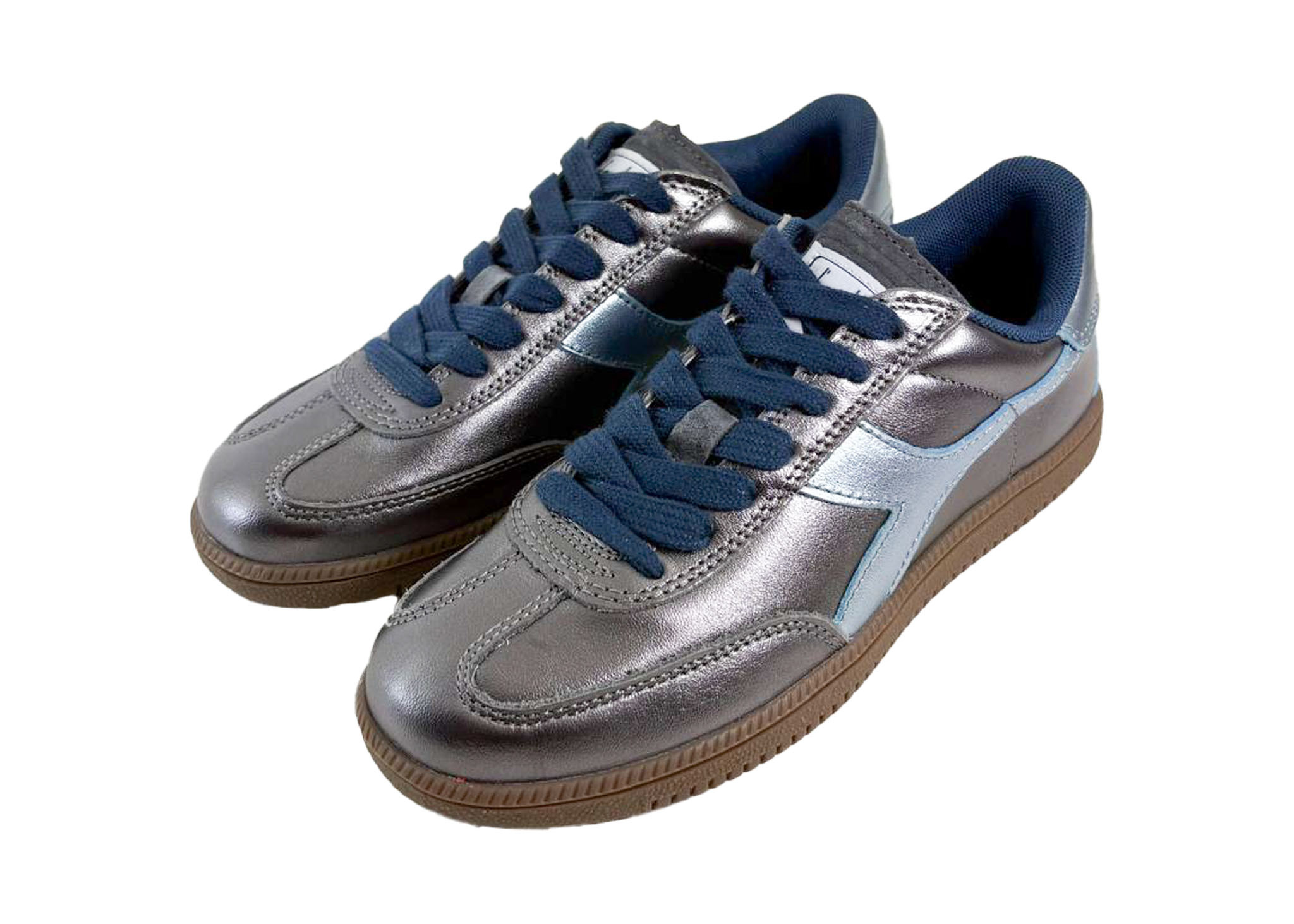 Diadora Diadora Sneakers Trainer Metalized Grijs