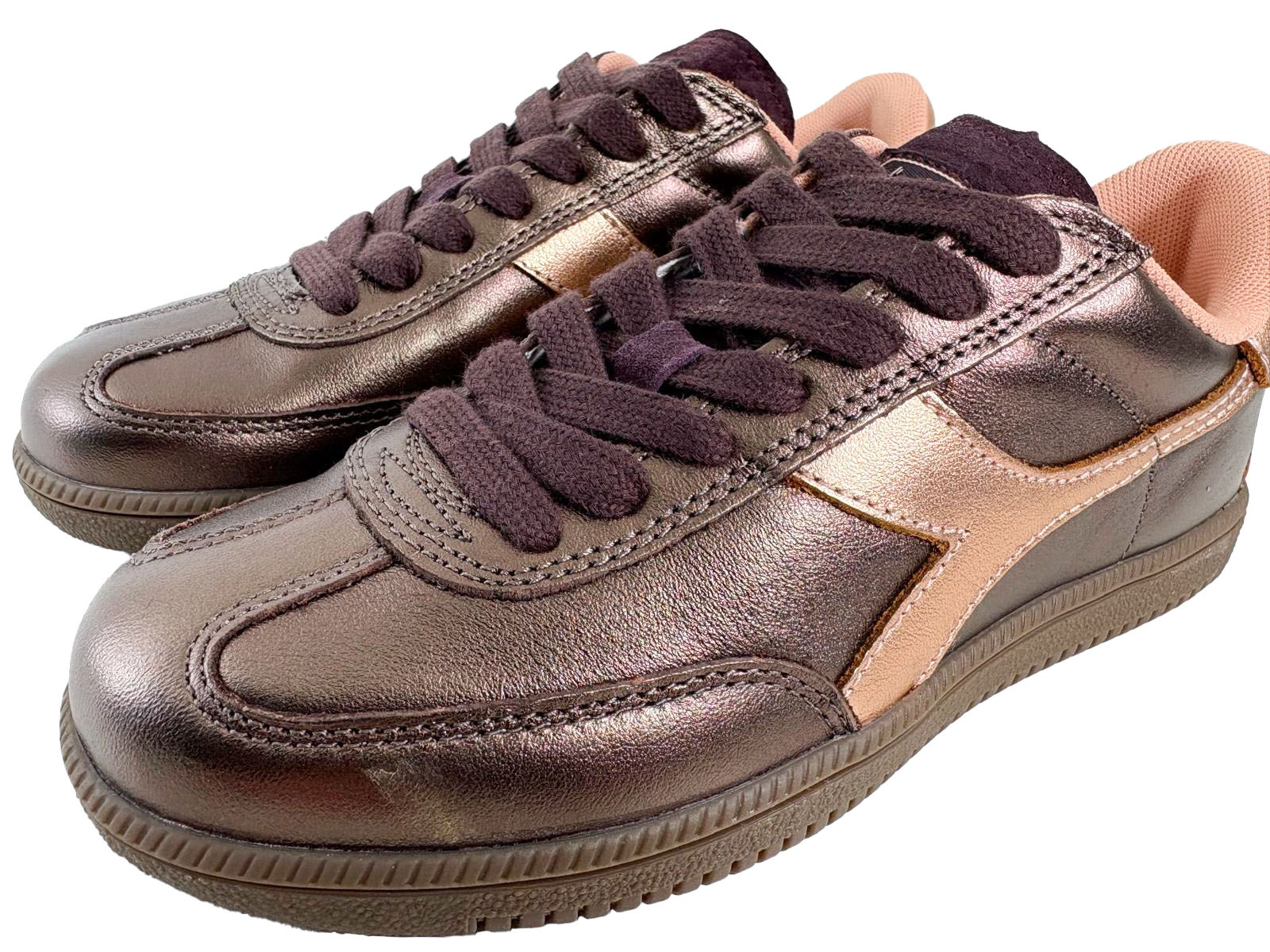 Diadora Diadora Sneakers Trainer Metalized Bruin