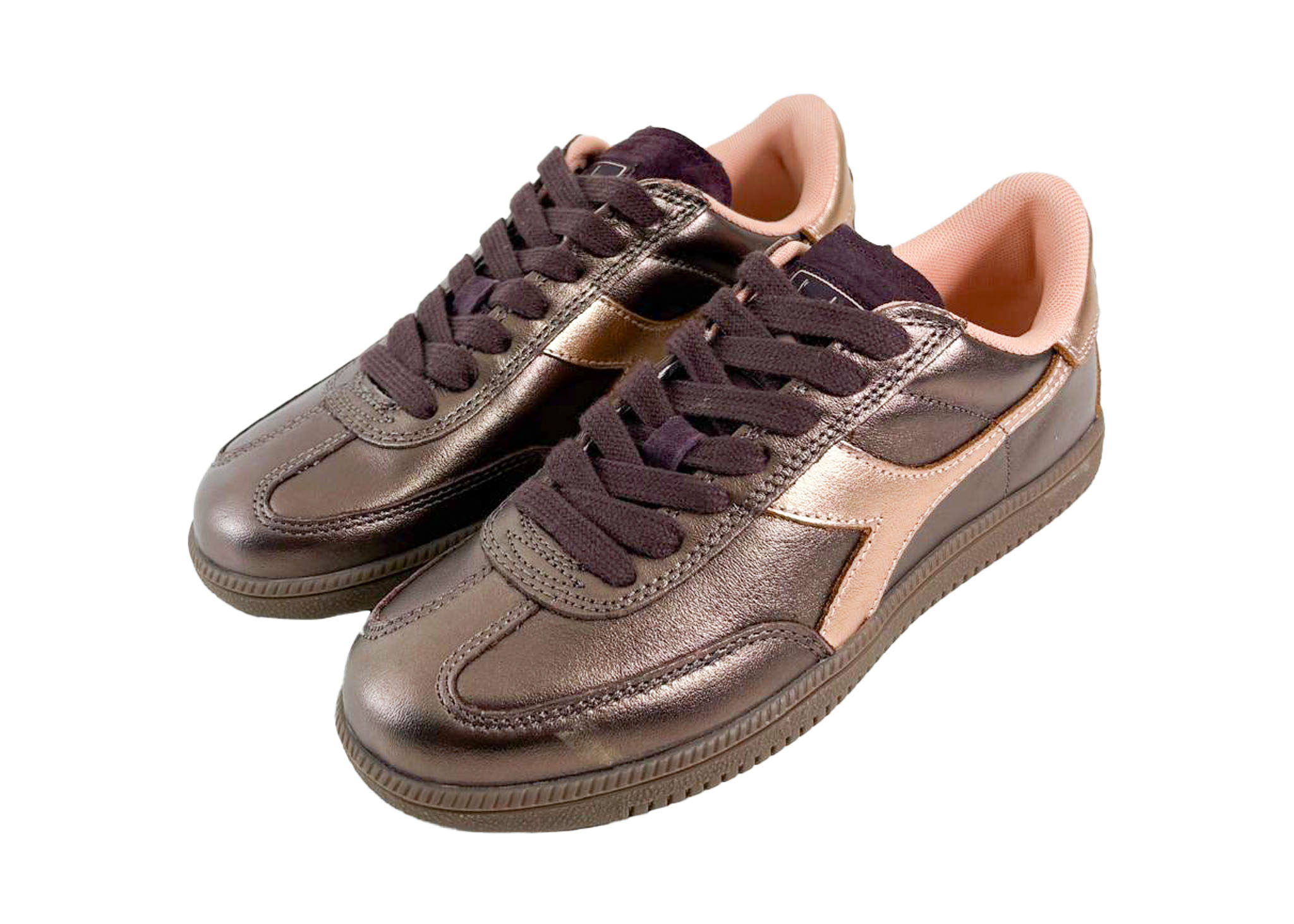 Diadora Diadora Sneakers Trainer Metalized Bruin