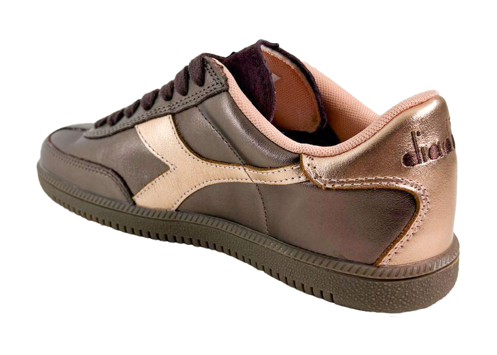 Diadora Diadora Sneakers Trainer Metalized Bruin