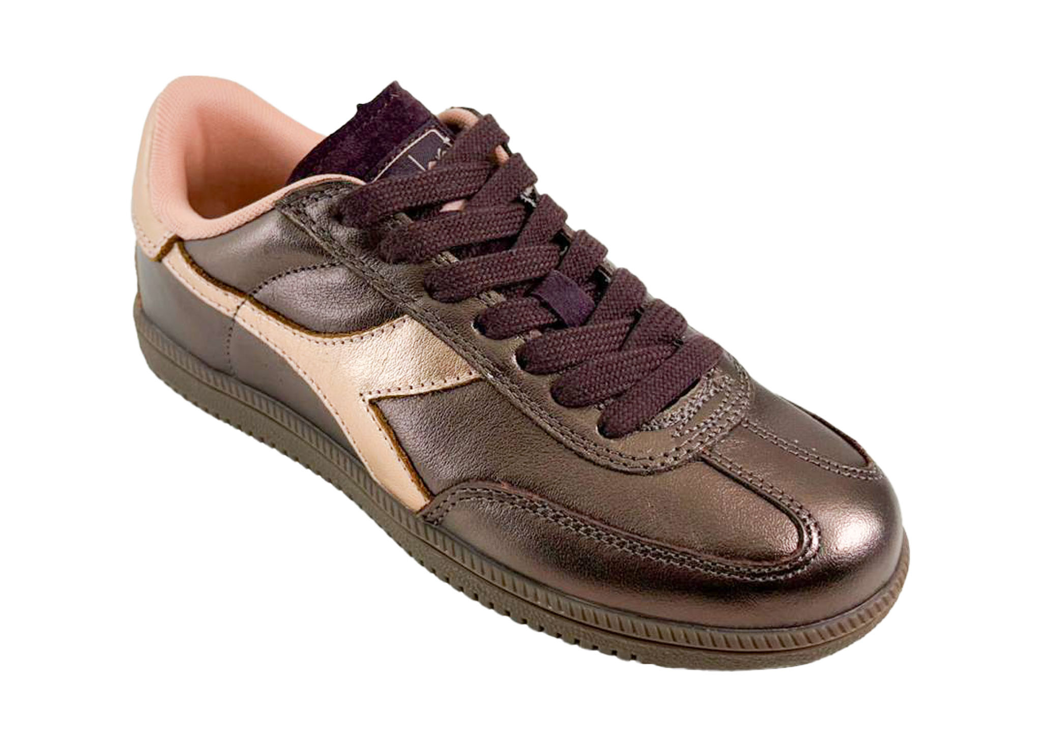 Diadora Diadora Sneakers Trainer Metalized Bruin