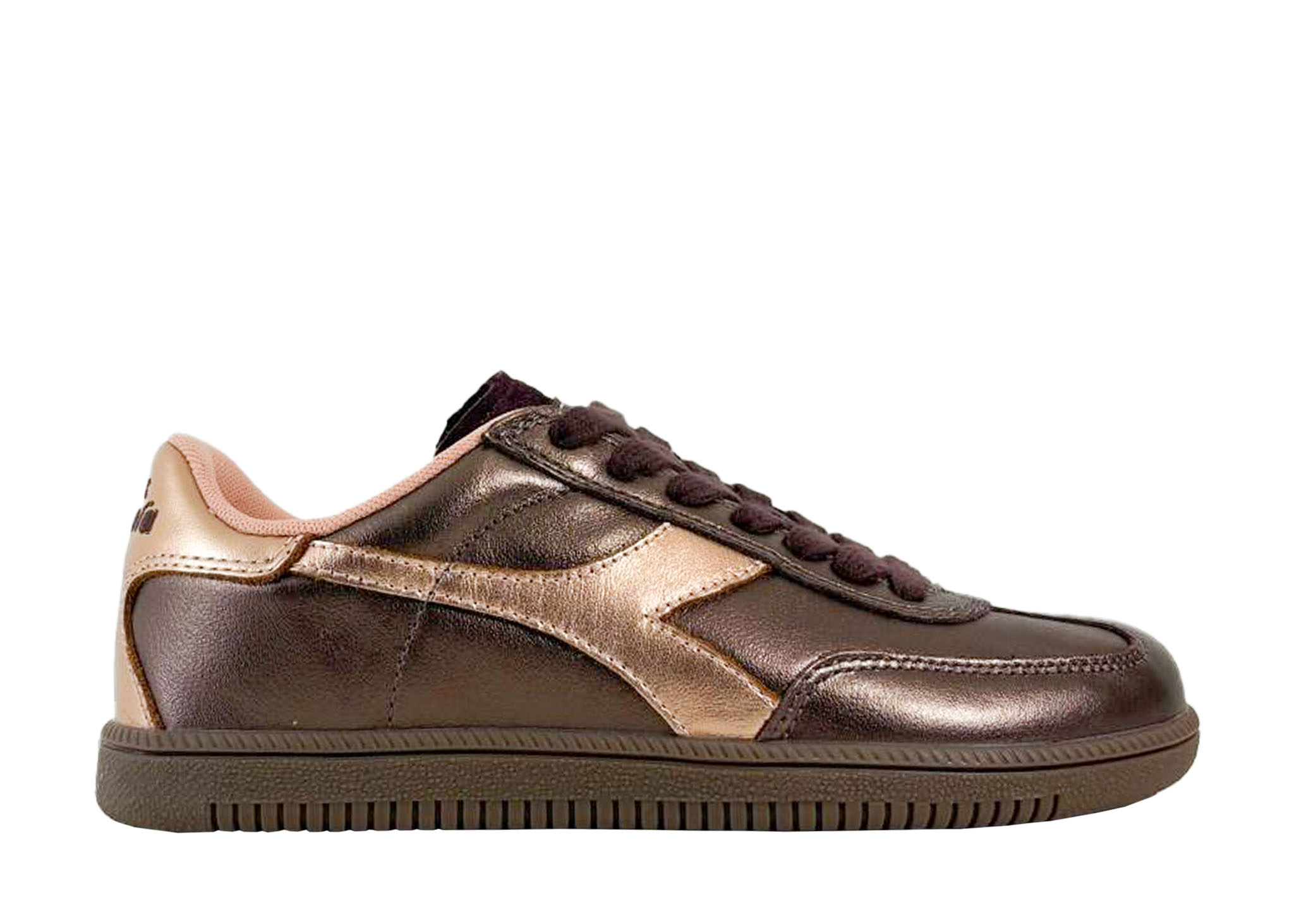 Diadora Diadora Sneakers Trainer Metalized Bruin