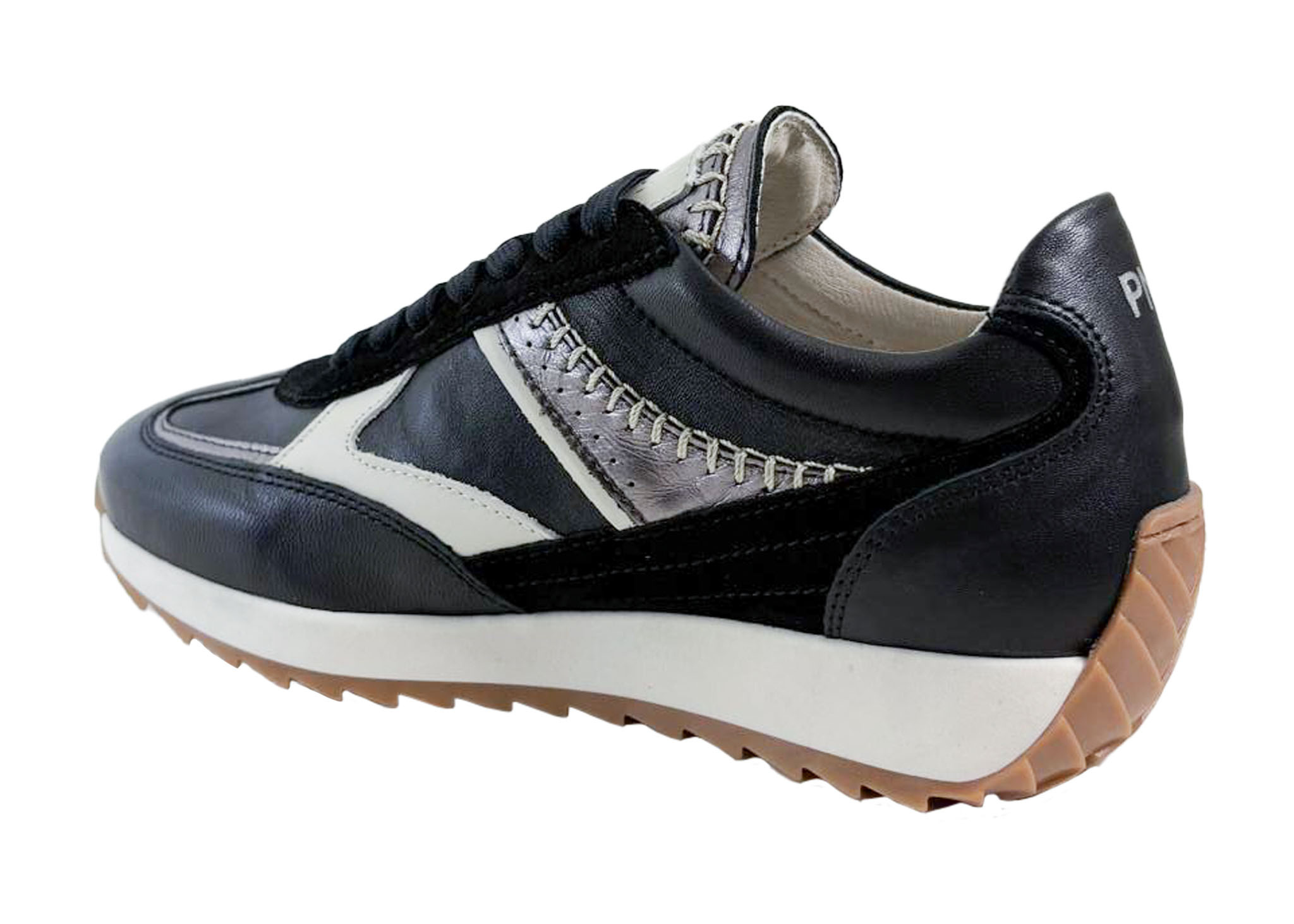 Piedi Nudi Piedi Nudi Sneaker Harlem 02.03 Zwart