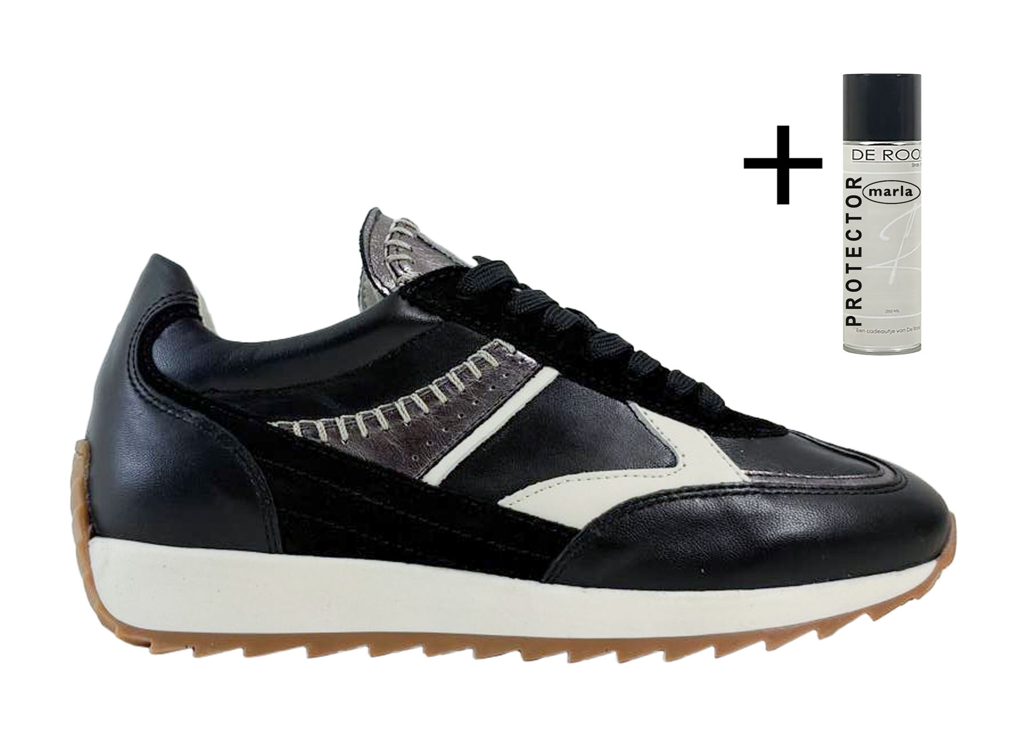 Piedi Nudi Piedi Nudi Sneaker Harlem 02.03 Zwart