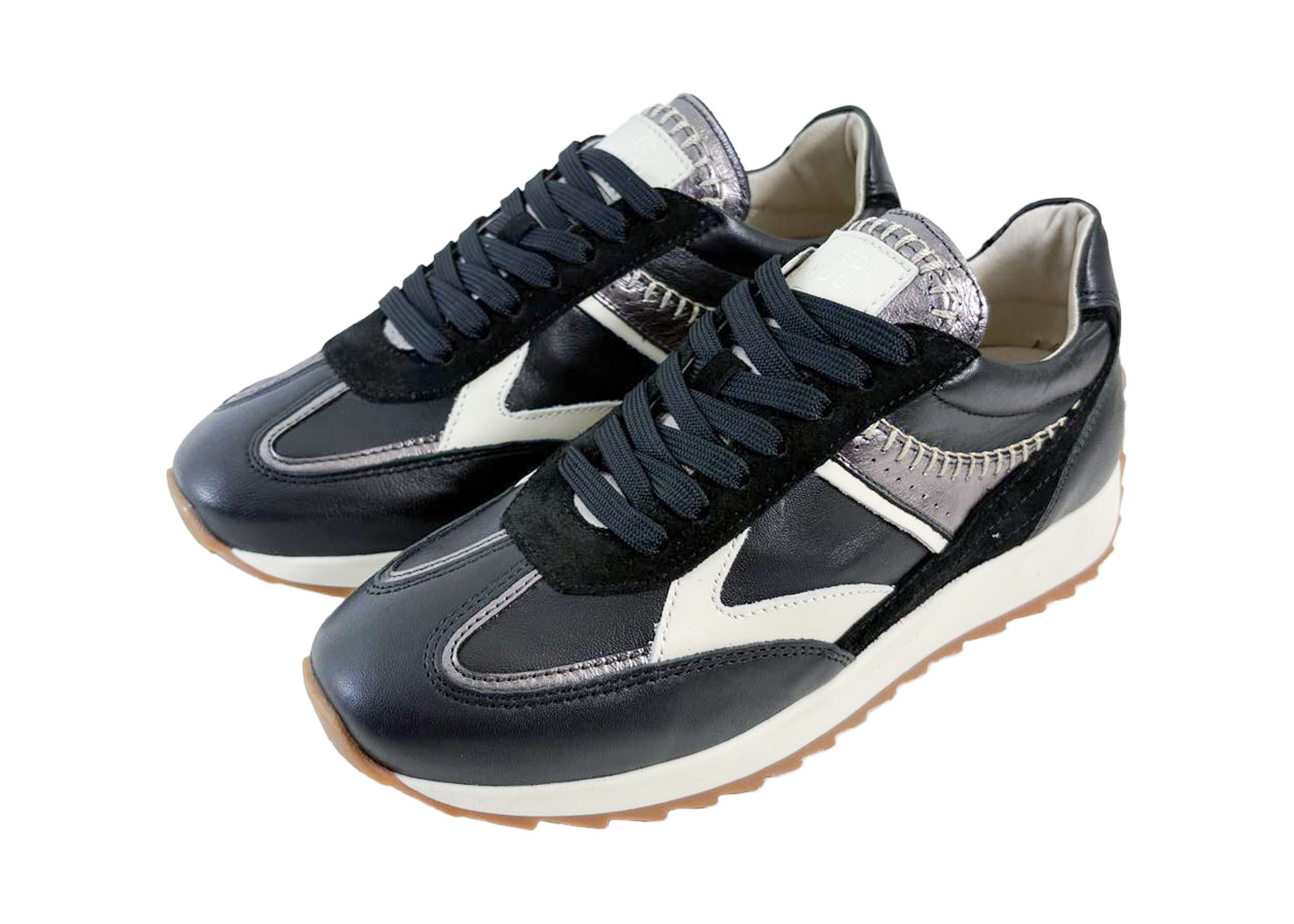 Piedi Nudi Piedi Nudi Sneaker Harlem 02.03 Zwart