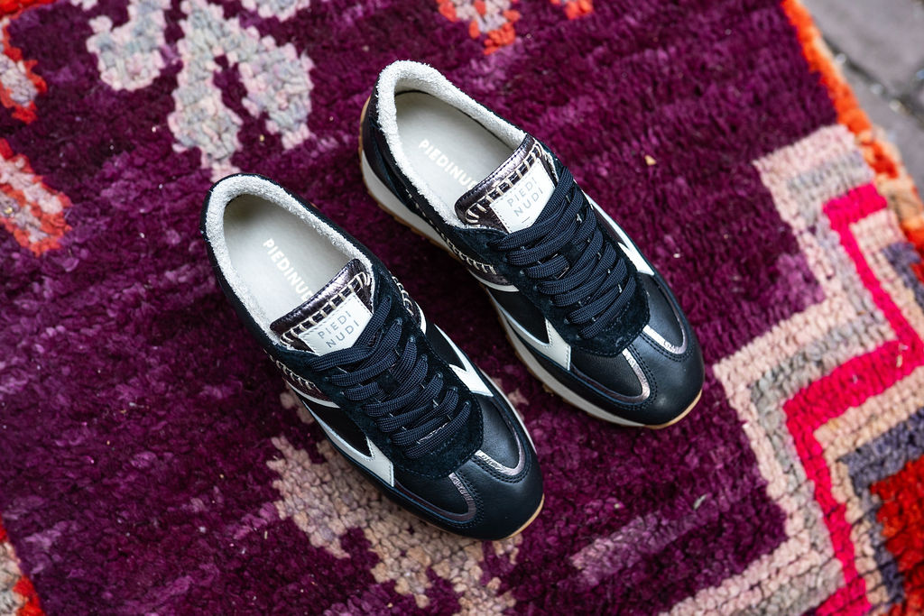 Piedi Nudi Piedi Nudi Sneaker Harlem 02.03 Zwart