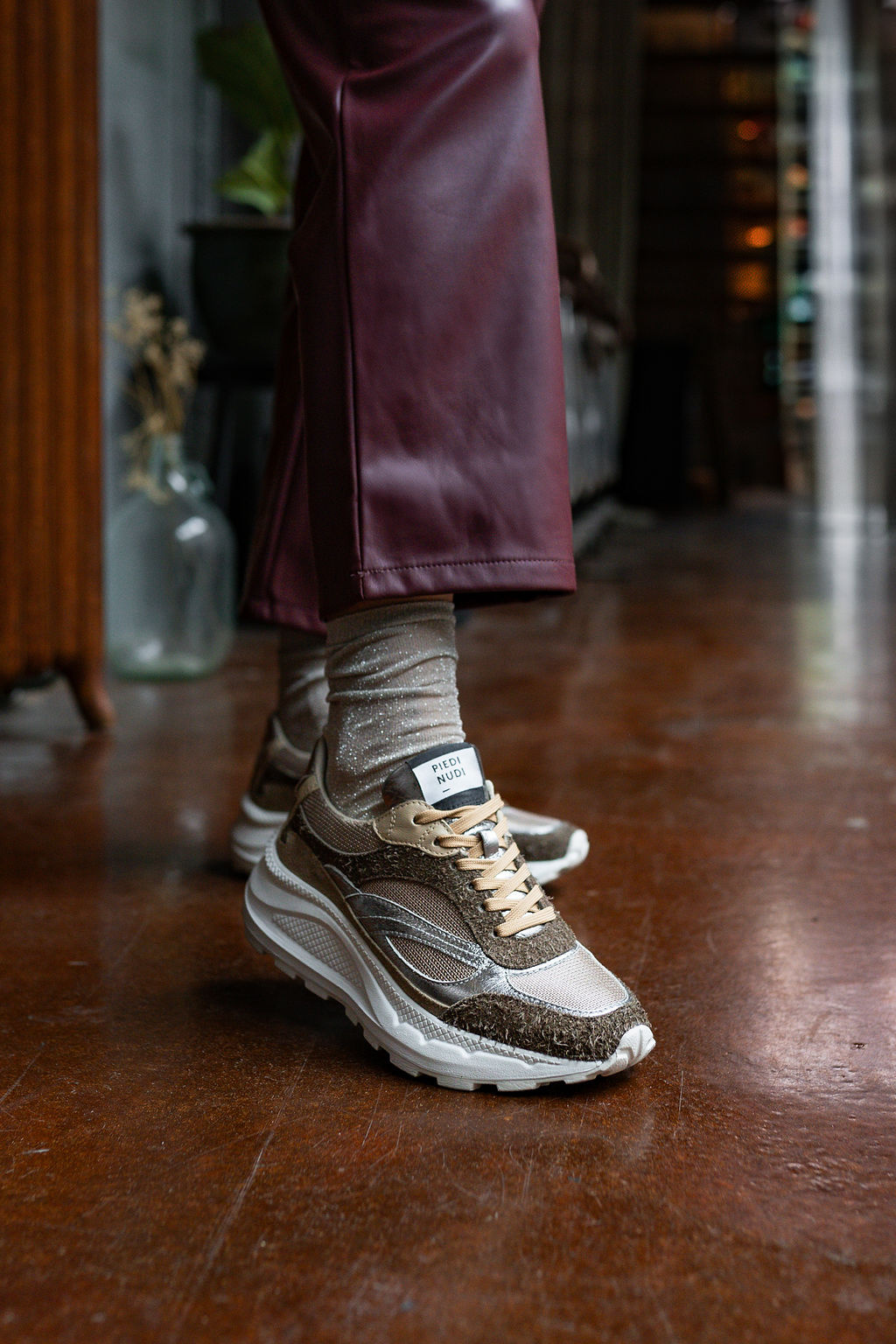 Piedi Nudi Piedi Nudi Sneaker West 01.03 Taupe