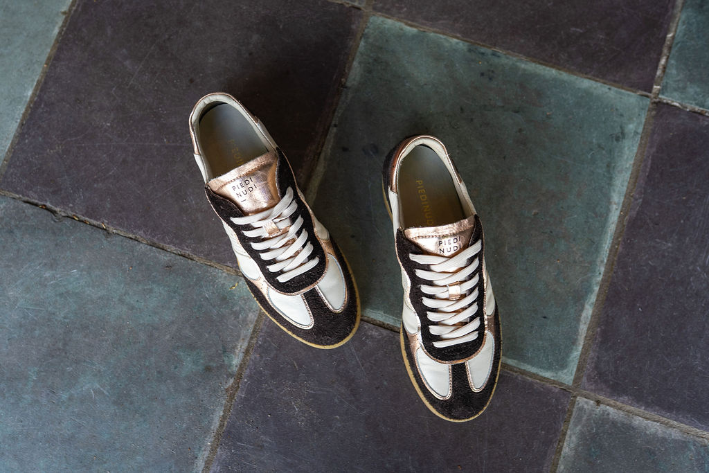 Piedi Nudi Piedi Nudi Sneaker Imola 01.16 Wit / Bruin