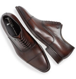 Van Bommel Van Bommel Veterschoen Raffa 02.09 Donker Bruin