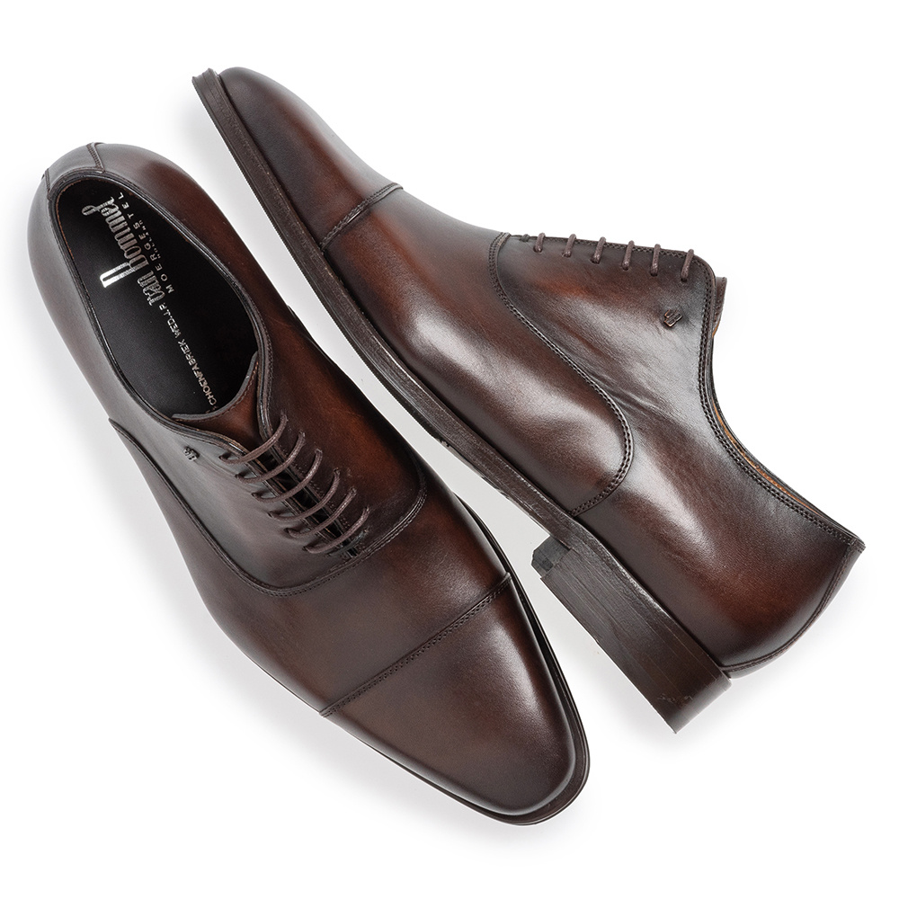 Van Bommel Van Bommel Veterschoen Raffa 02.09 Donker Bruin