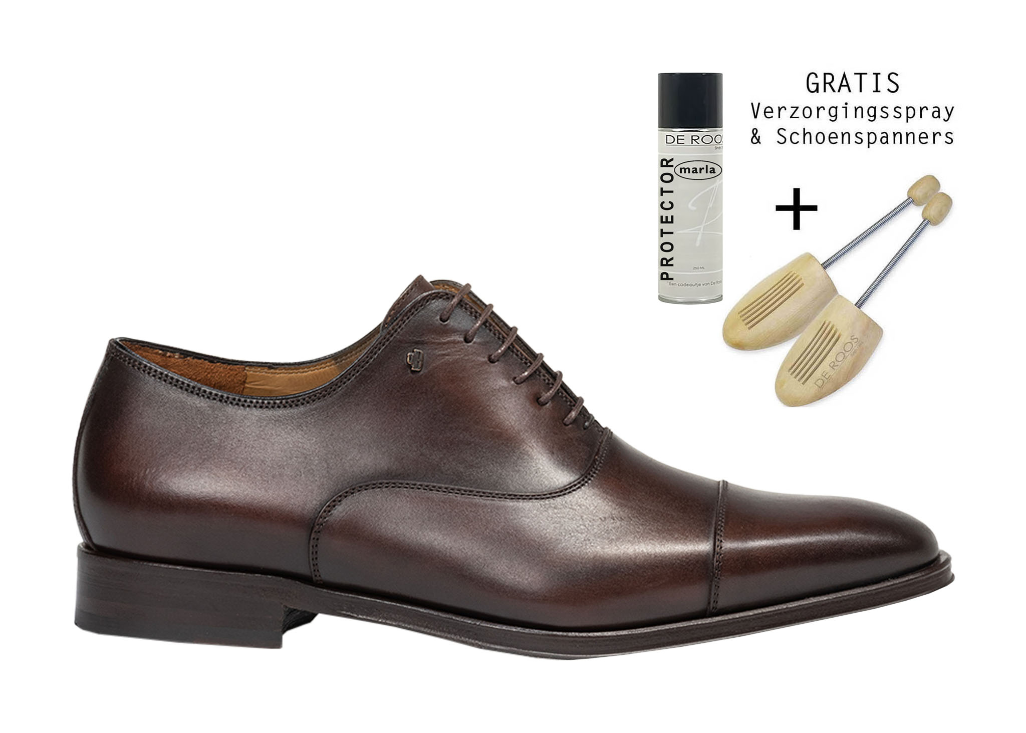 Van Bommel Van Bommel Veterschoen Raffa 02.09 Donker Bruin