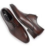 Van Bommel Van Bommel Veterschoen Raffa 03.07 Donker Bruin