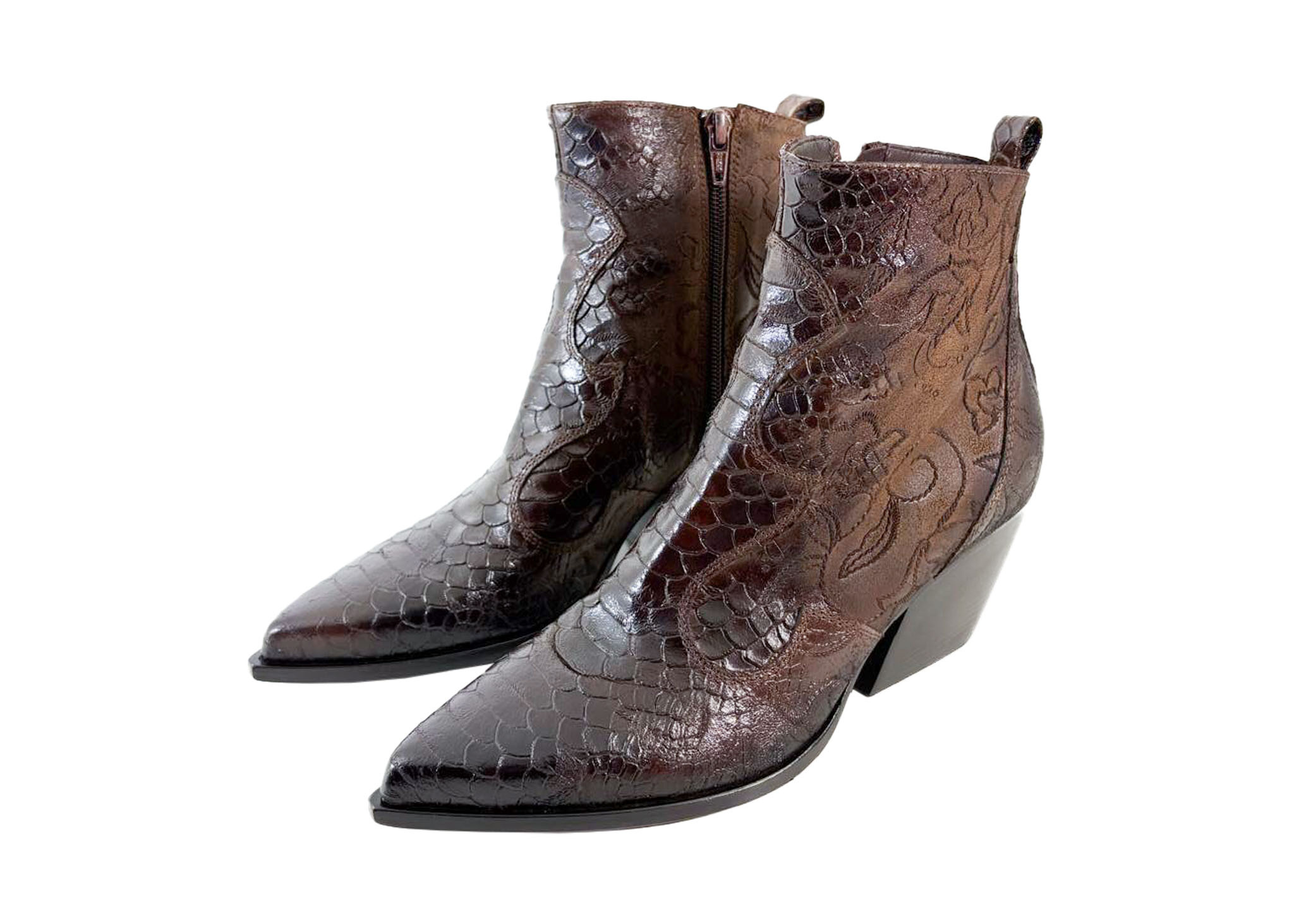 Elena Iachi Elena Iachi Enkellaarsje E2040 Bruin