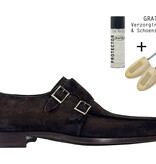 Magnanni Magnanni Gespschoen 23696 Donkerbruin Suède