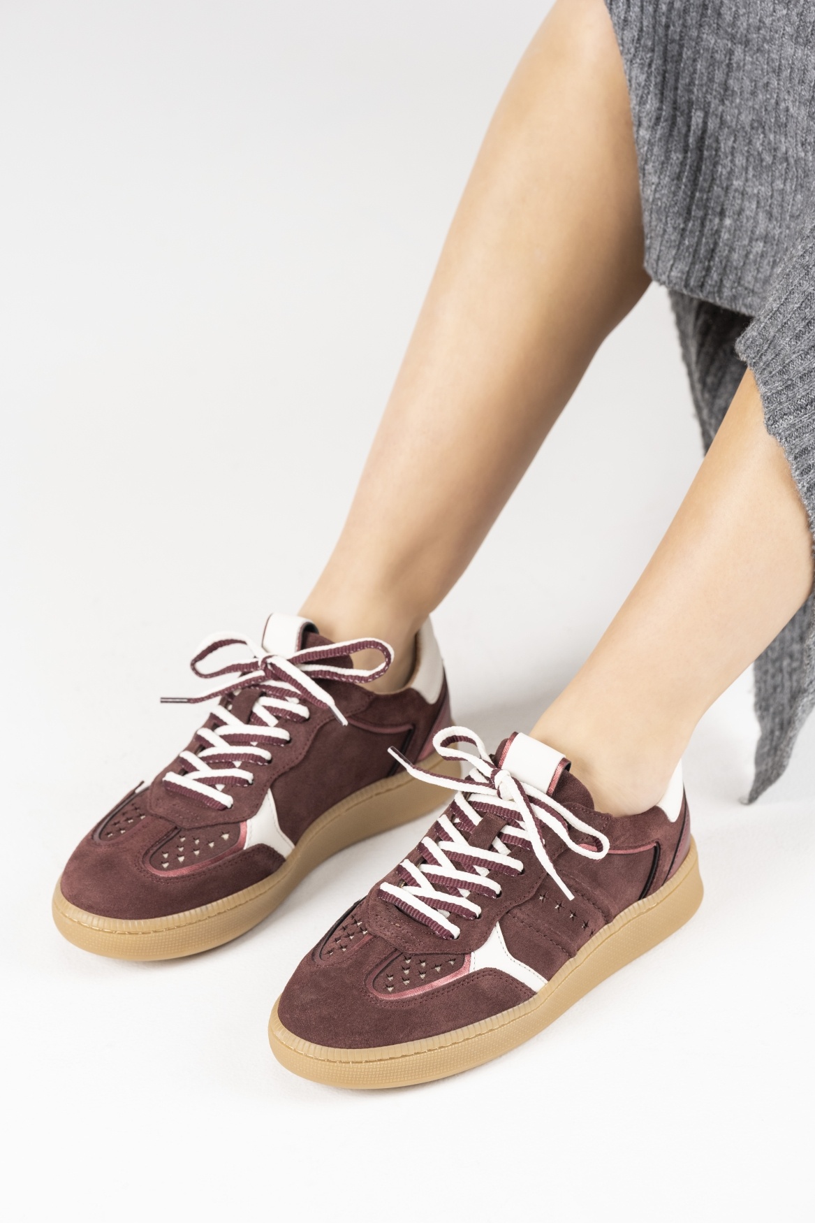 DWRS DWRS Sneakers Mirabel B11548-01 Bordeaux
