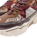 DWRS DWRS Sneakers Pluto J5217C-84 Bordeaux / Bruin