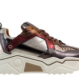 DWRS DWRS Sneakers Pluto J5217C-84 Bordeaux / Bruin