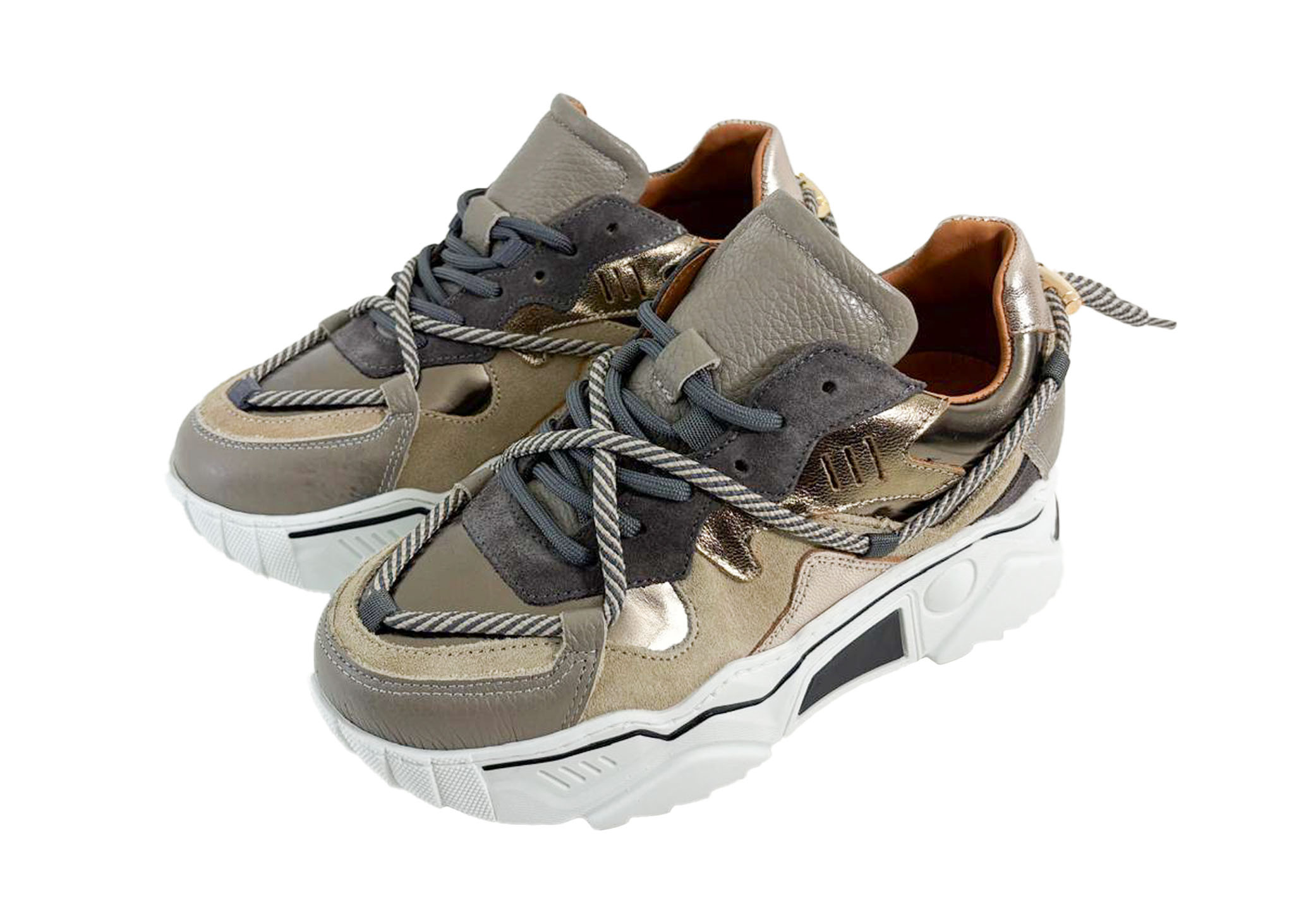 DWRS DWRS Sneakers Jupiter J5554C-95 Grijs