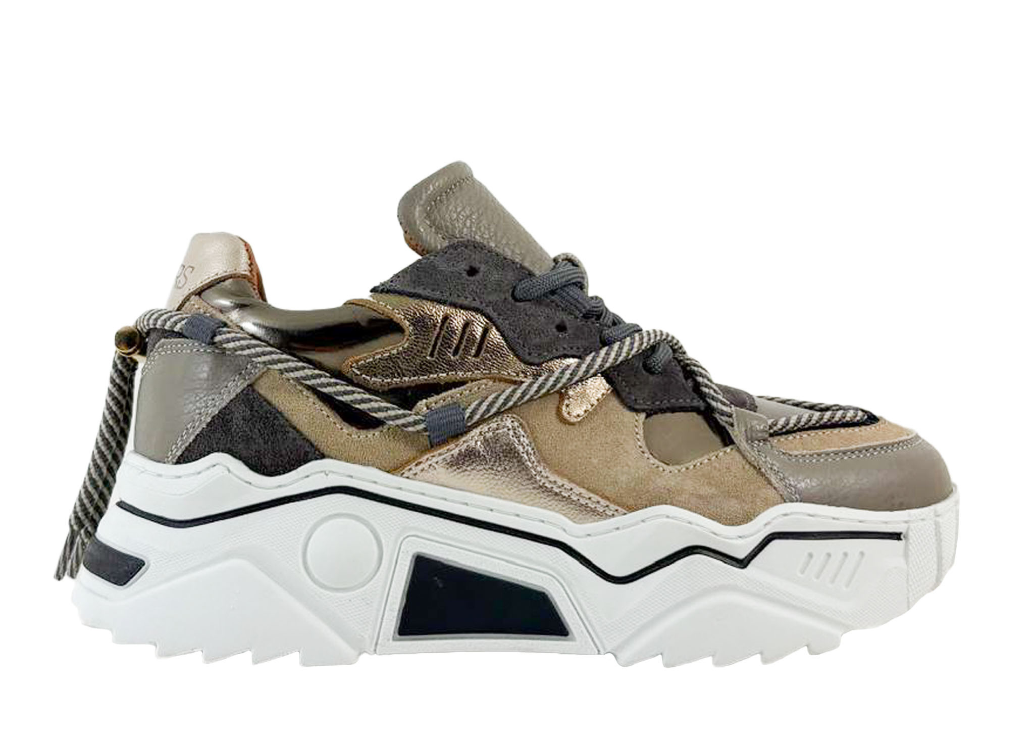 DWRS DWRS Sneakers Jupiter J5554C-95 Grijs