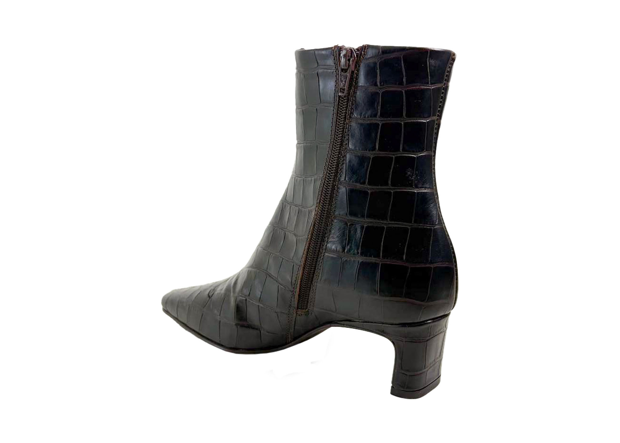 Copenhagen Copenhagen Enkellaarsje CPH296 Croco Bruin