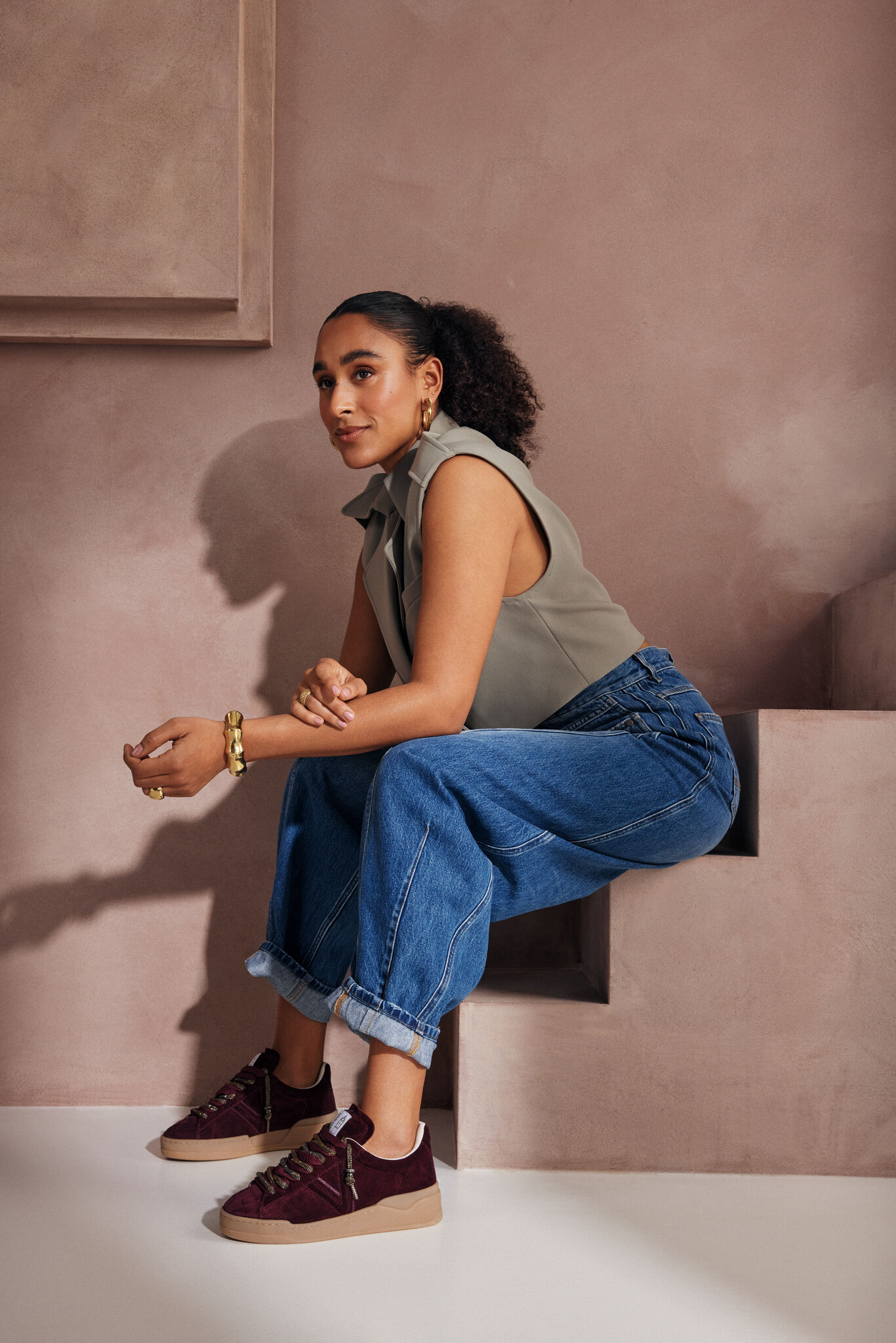 Via Vai VIA VAI Sneakers Sam Kyli 62188-03-1302 Bordeaux