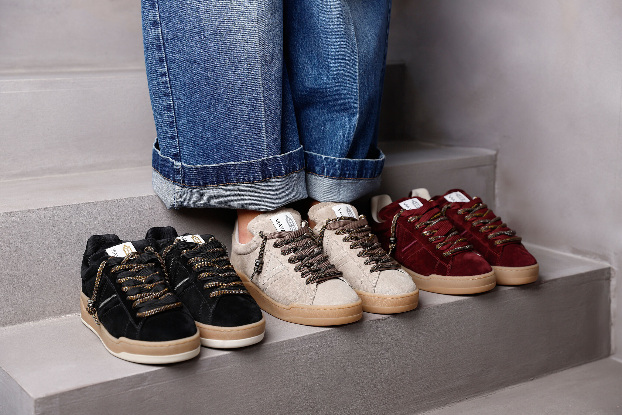 Via Vai VIA VAI Sneakers Sam Kyli 62188-03-1302 Bordeaux