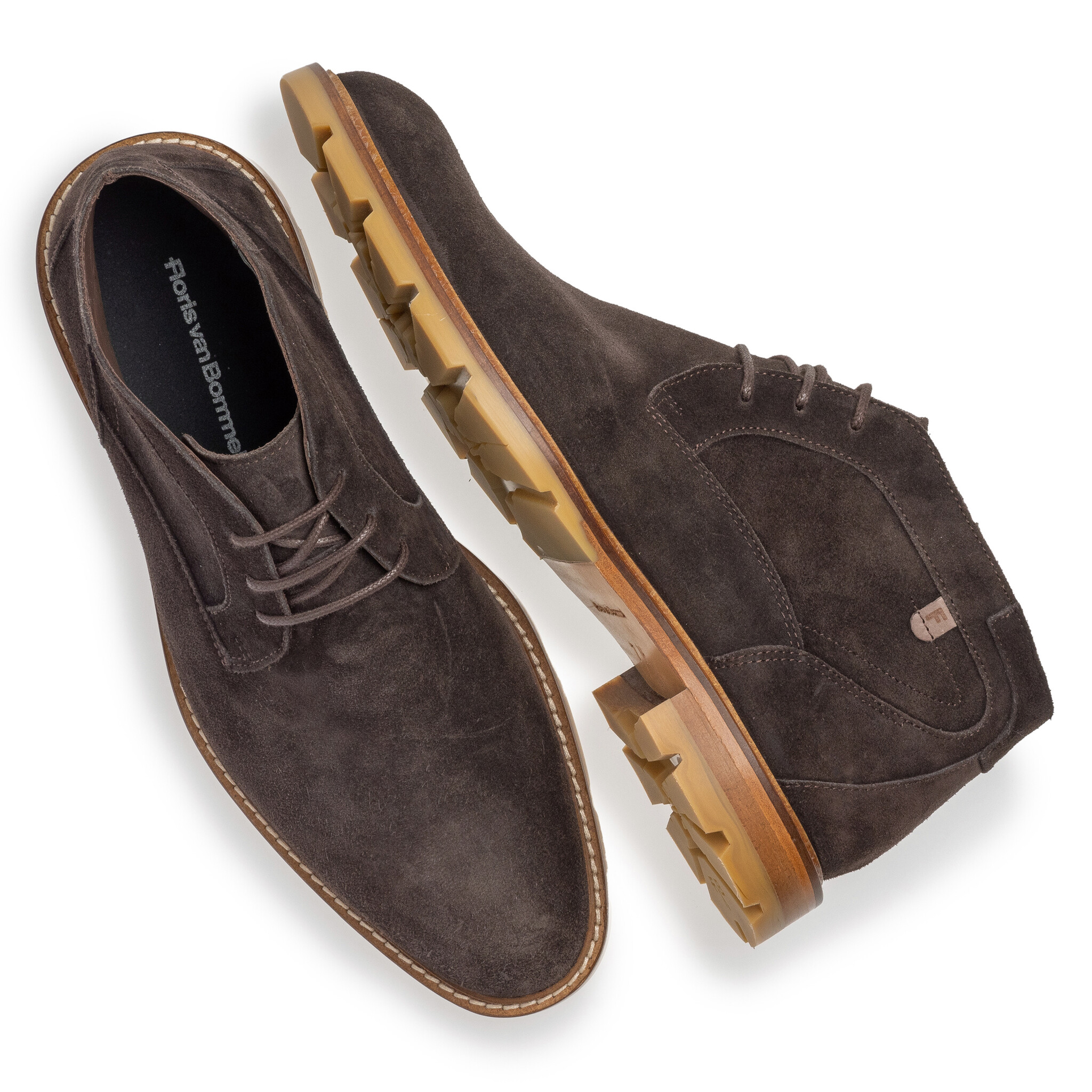 Floris van Bommel Floris van Bommel Veterboot De Braver 01.04 Donker Bruin