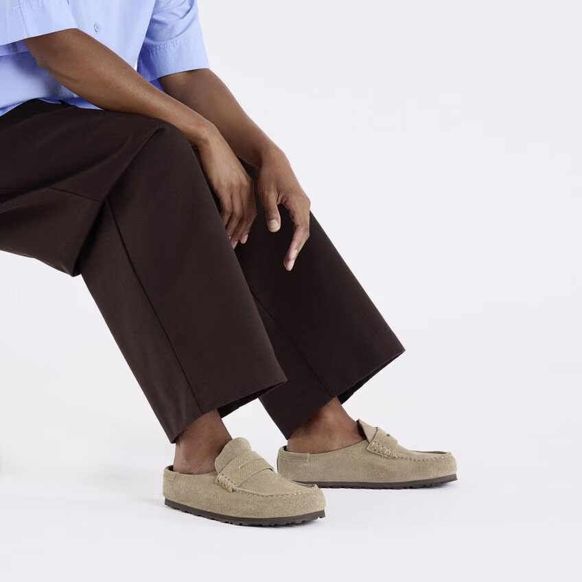 Birkenstock Birkenstock Instapper Naples Wrapped 1029710 Taupe