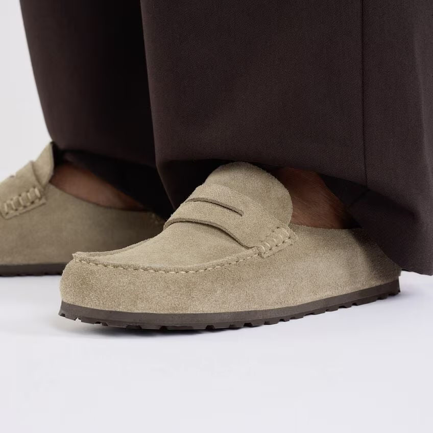 Birkenstock Birkenstock Instapper Naples Wrapped 1029710 Taupe
