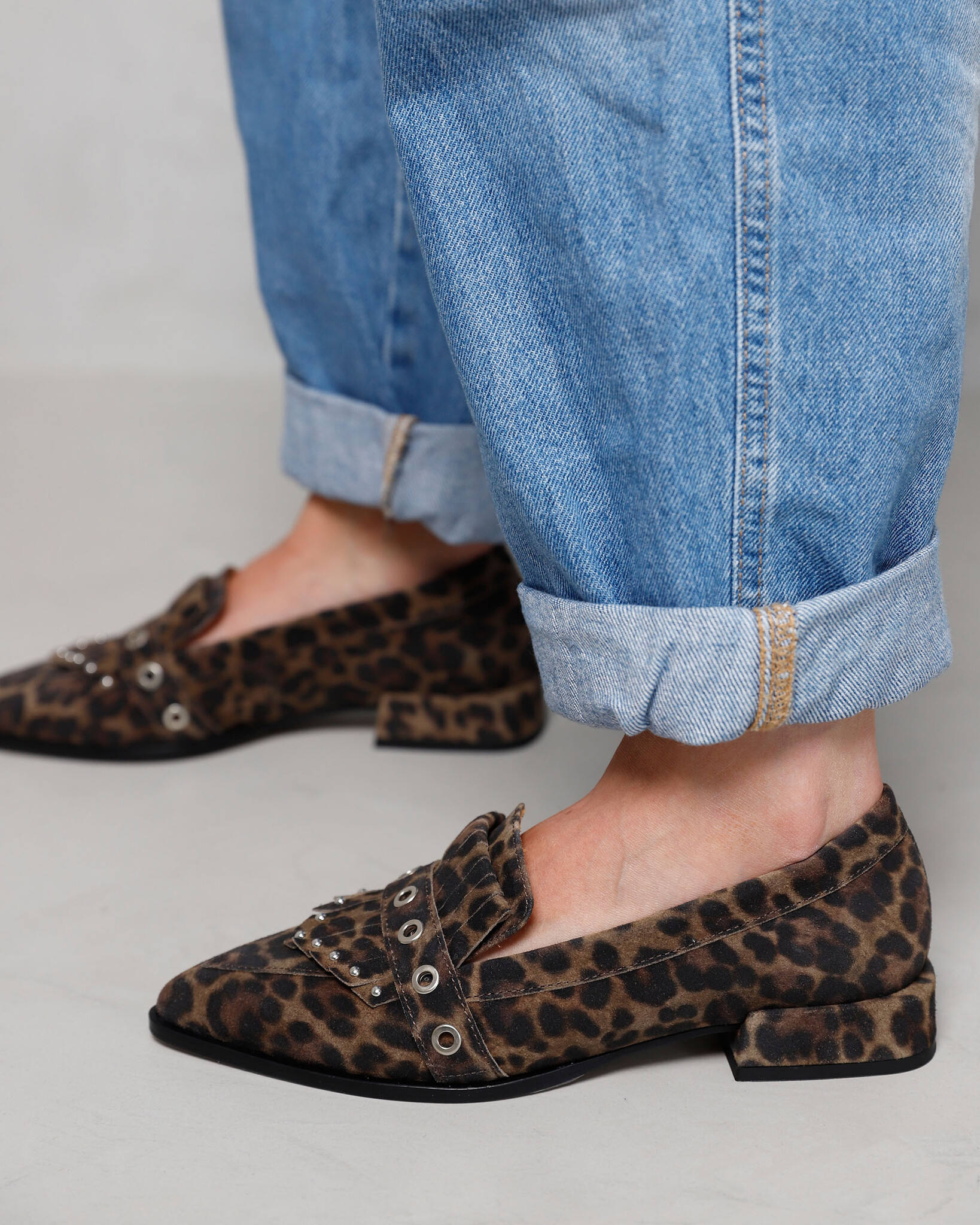 Via Vai VIA VAI Loafers Jazz Emily 62404-04-505 Luipaard