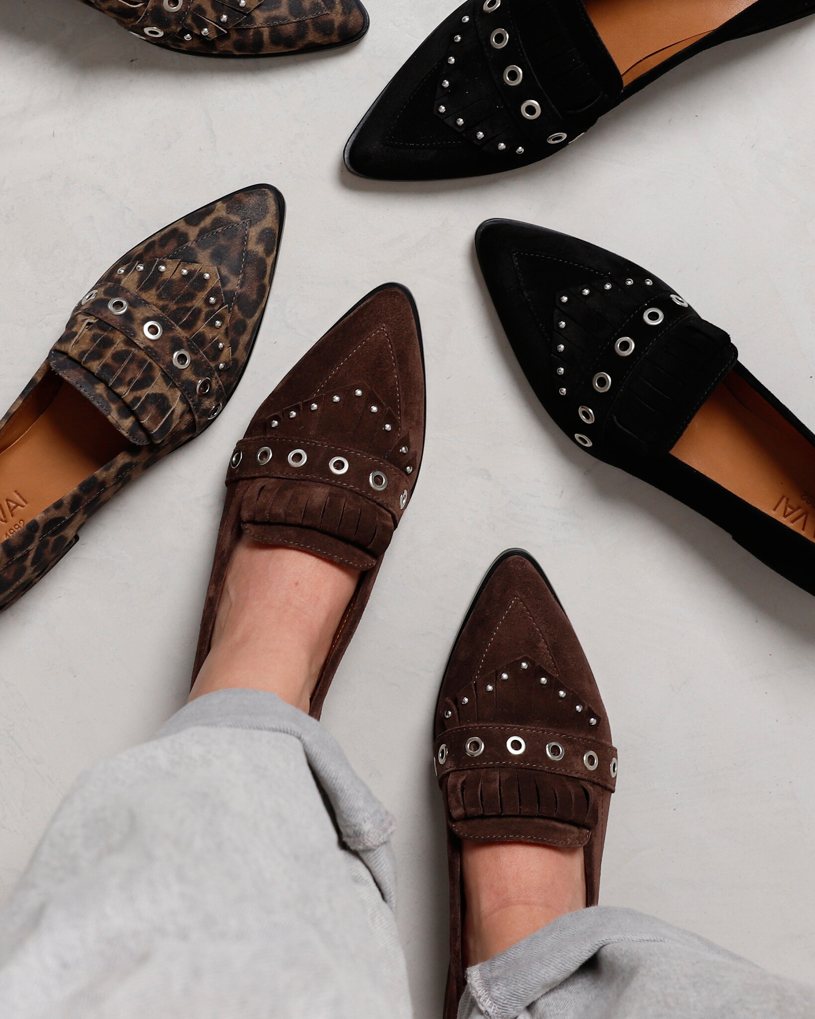 Via Vai VIA VAI Loafers Jazz Emily 62404-01-316 Bruin