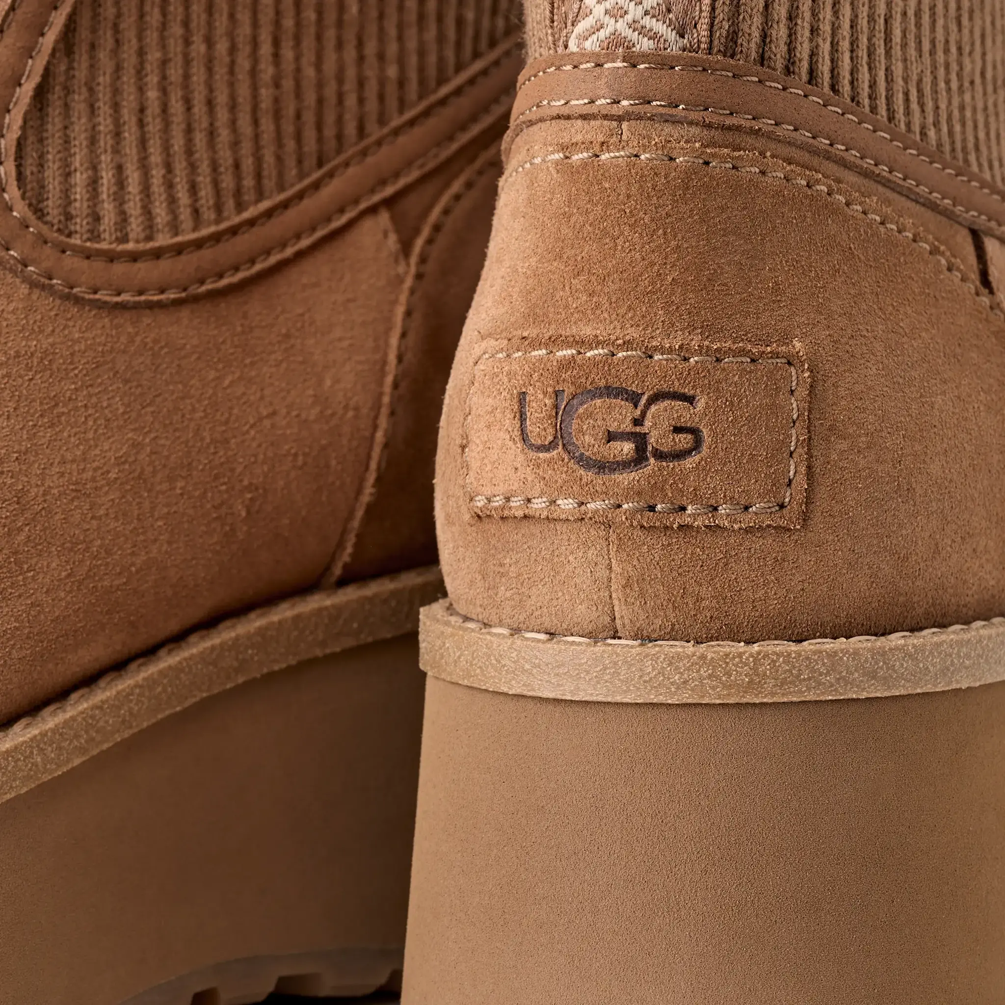 UGG UGG Chelsea Enkellaarsje Cityfunc 1173258 Chestnut