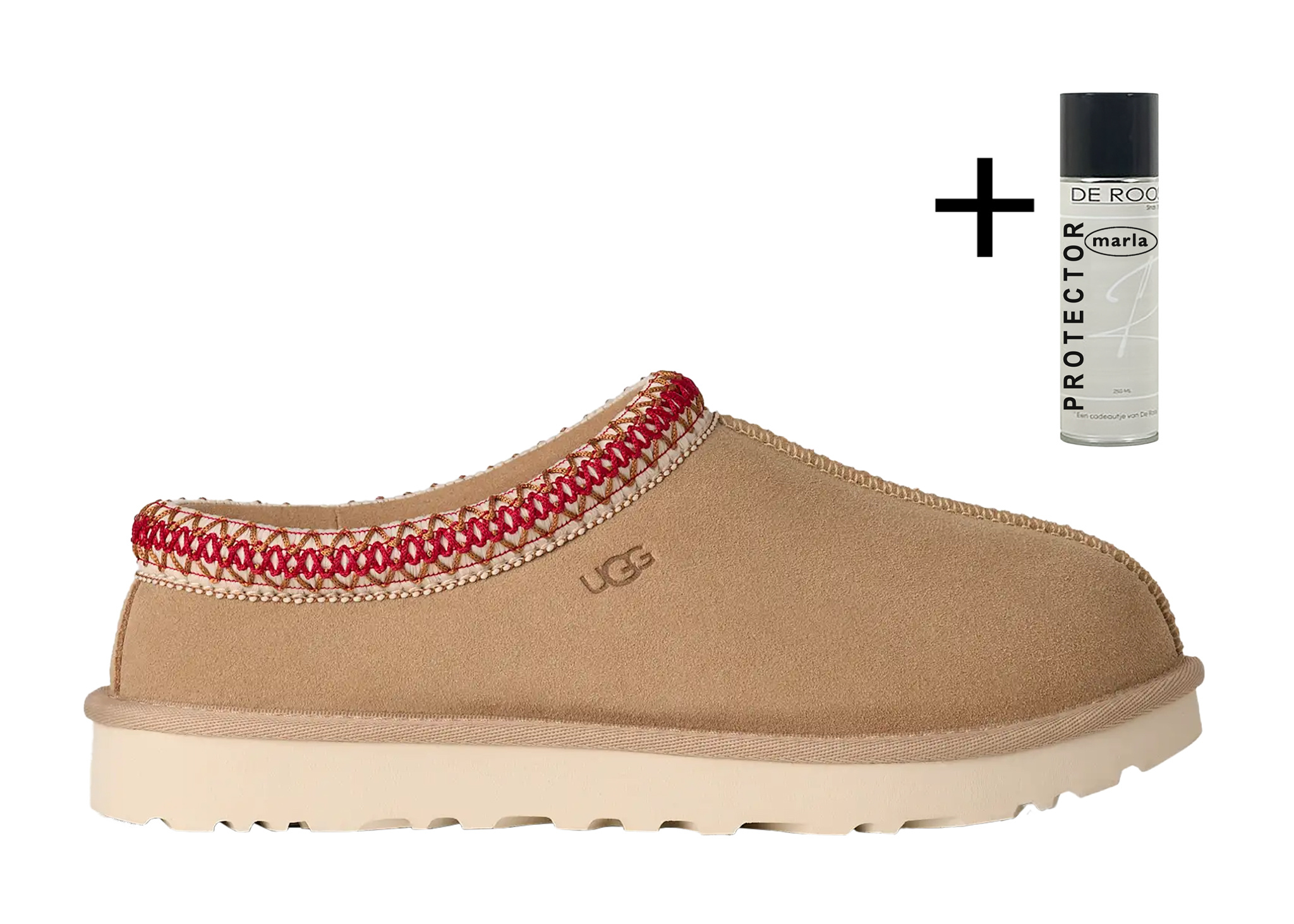 UGG UGG Pantoffel Tasman II 1174470 Sand /Dark Cherry