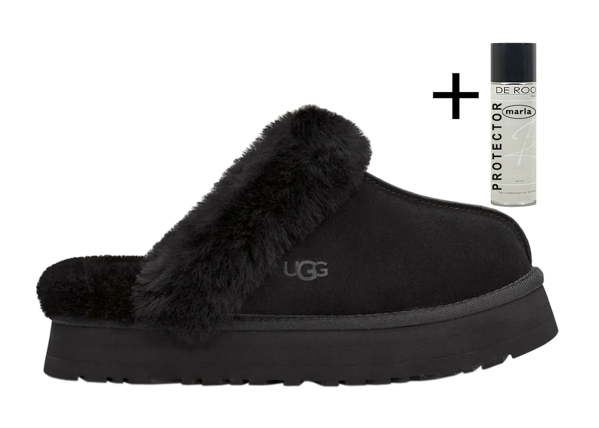 UGG UGG Pantoffel Disquette 1122550 Zwart