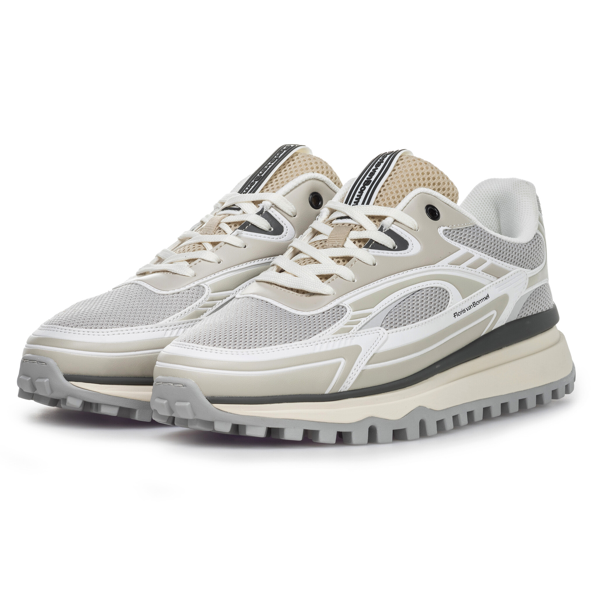 Floris van Bommel Floris van Bommel Sneaker De Gripper 06.01 Licht Bruin