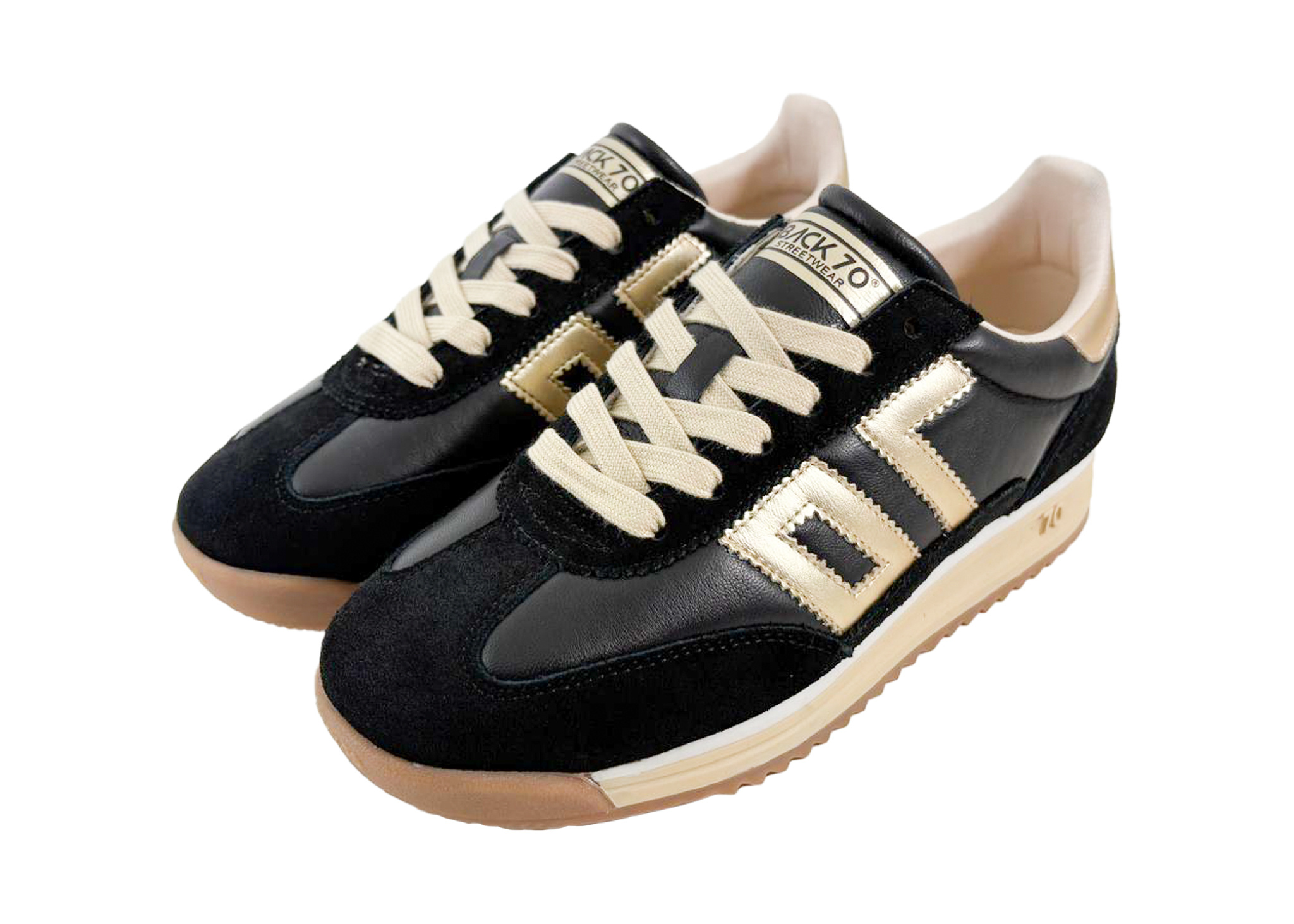 BACK 70 BACK 70 Sneaker Jogger Zwart