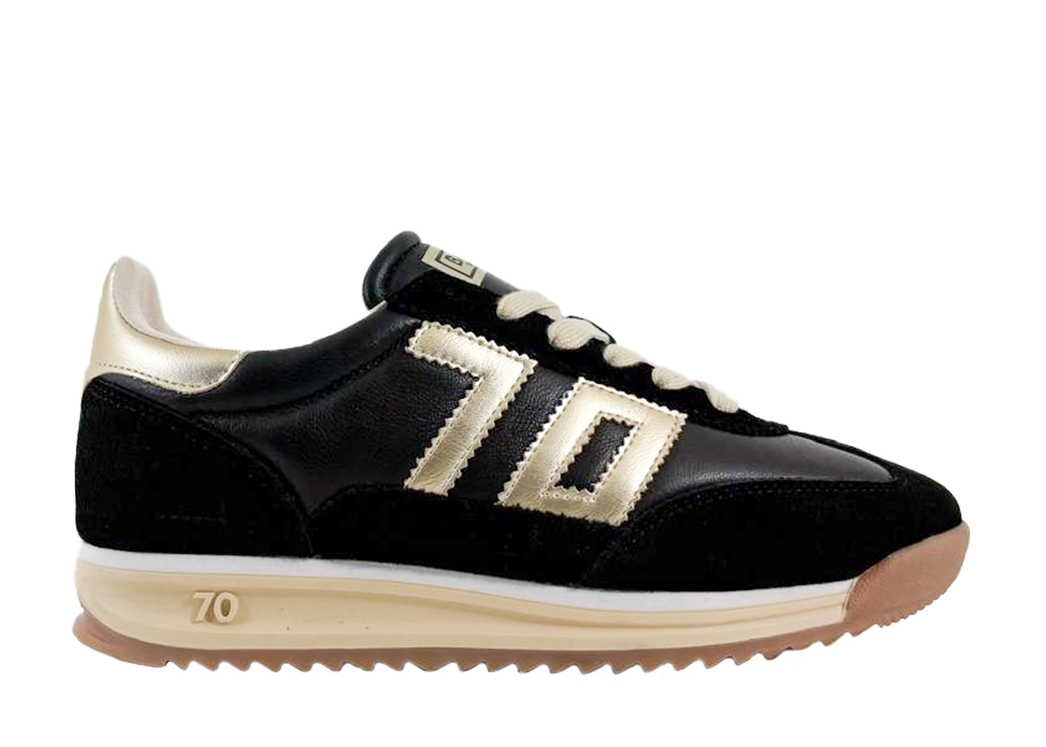 BACK 70 BACK 70 Sneaker Jogger Zwart