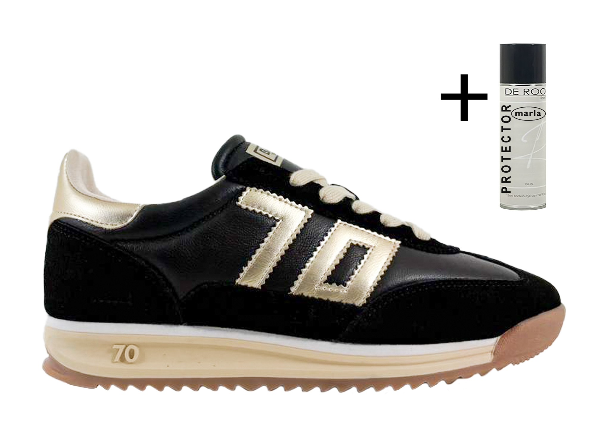BACK 70 BACK 70 Sneaker Jogger Zwart