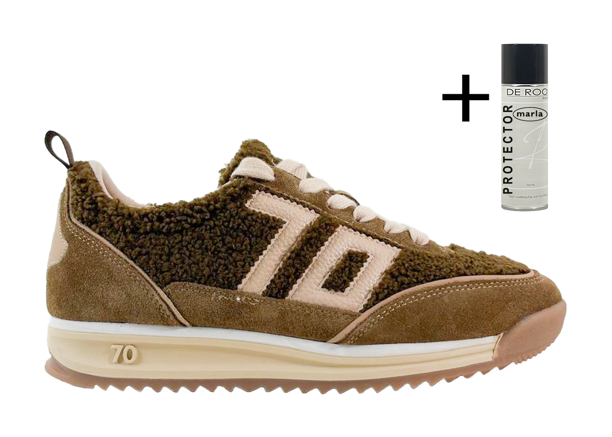 BACK 70 BACK 70 Sneaker Jogger Bruin Teddy