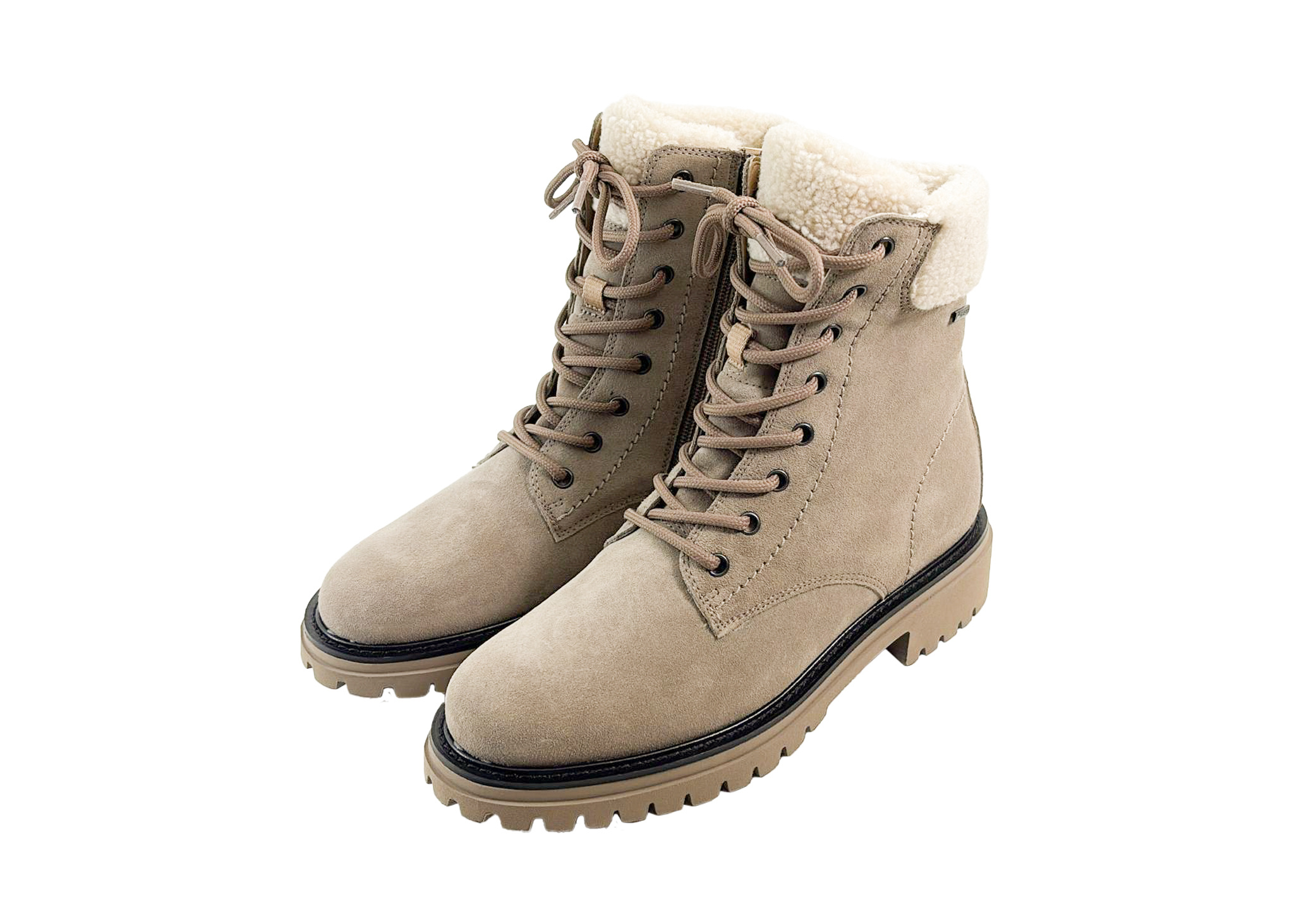 Paul Green Paul Green Gevoerde Laars 8323-018 Taupe