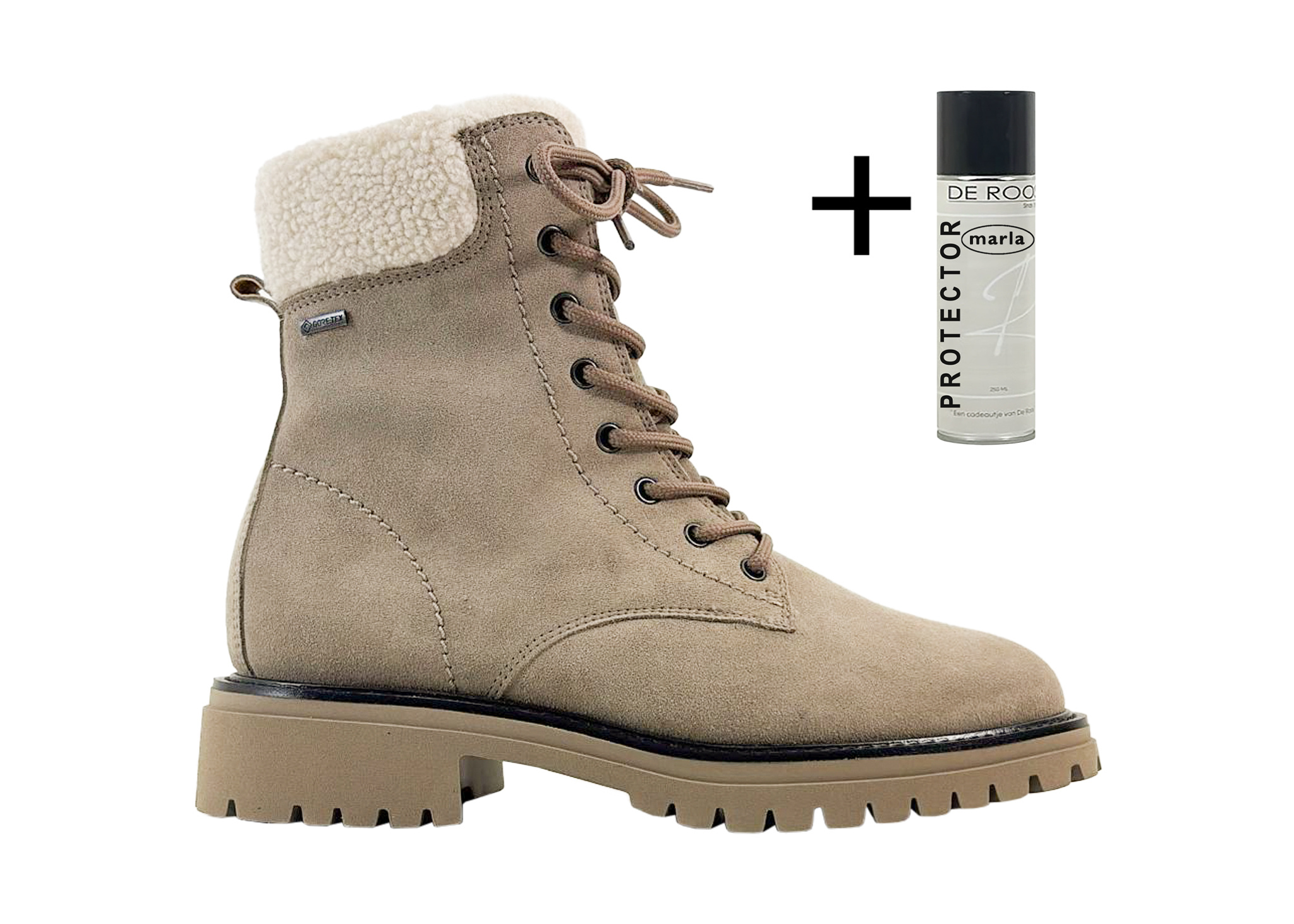 Paul Green Paul Green Gevoerde Laars 8323-018 Taupe