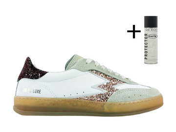 Moaconcept Moaconcept Sneaker Club Deluxe Wit Glitter