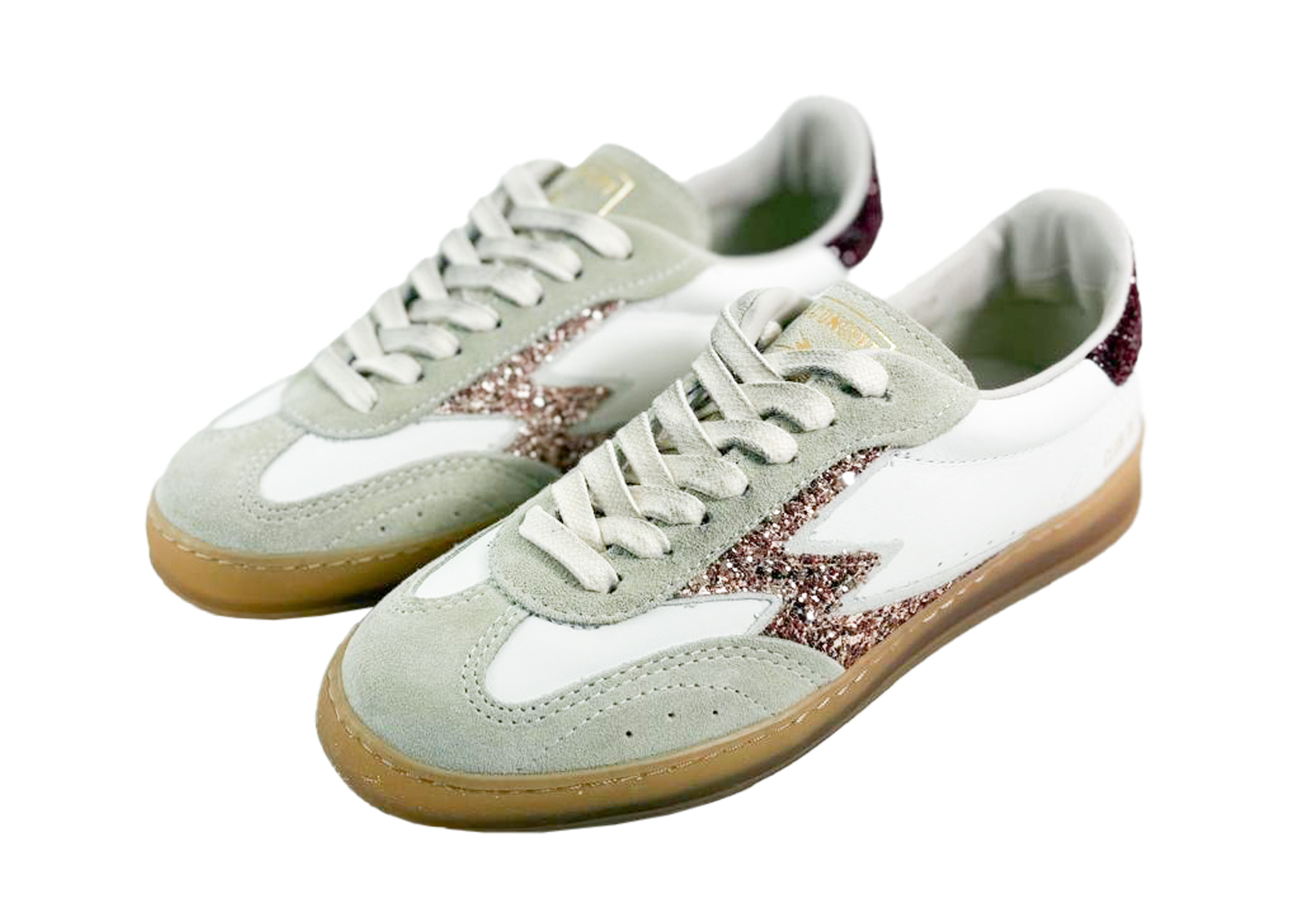 Moaconcept Moaconcept Sneaker Club Deluxe Wit Glitter