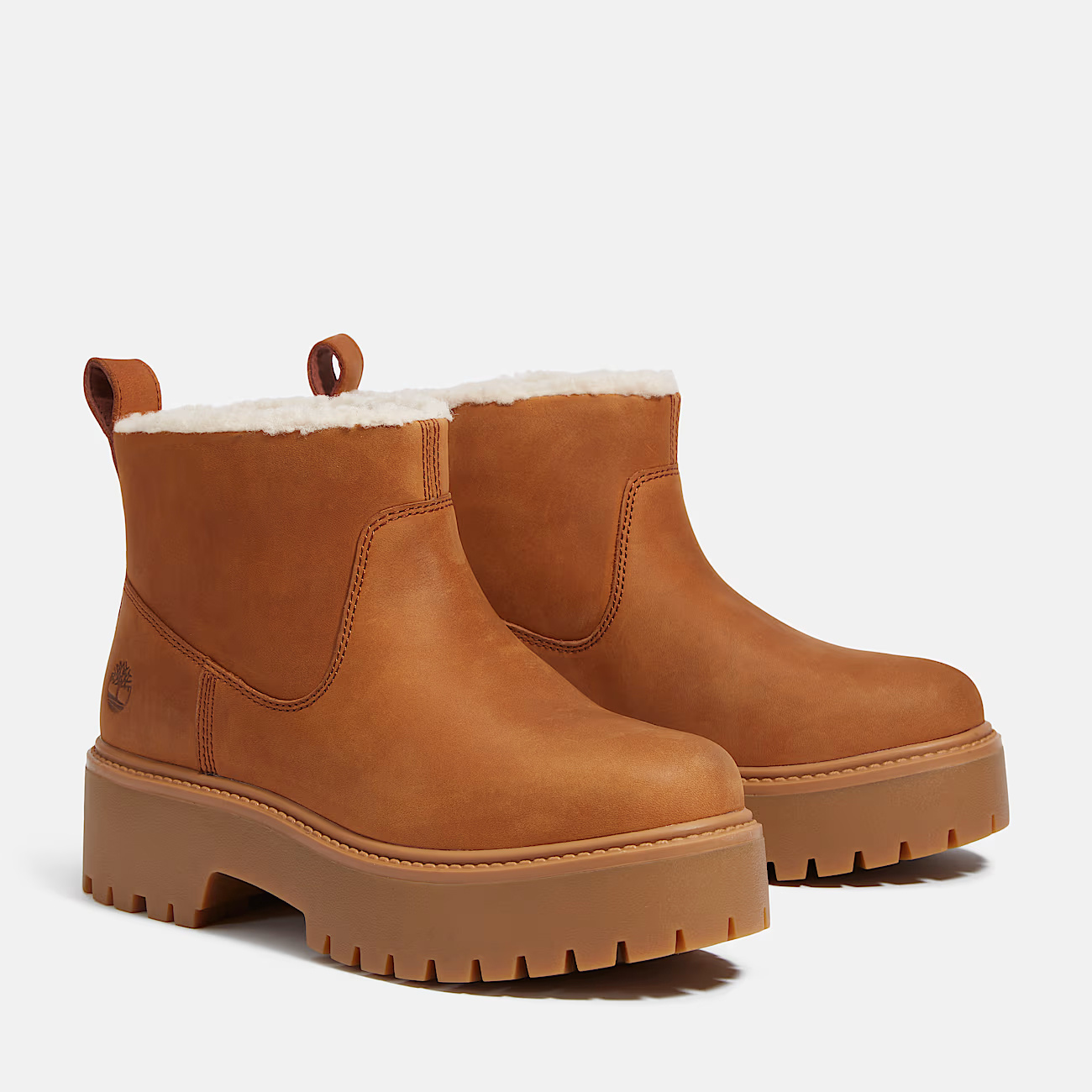 Timberland Timberland Enkellaarsje Stone Street Bruin