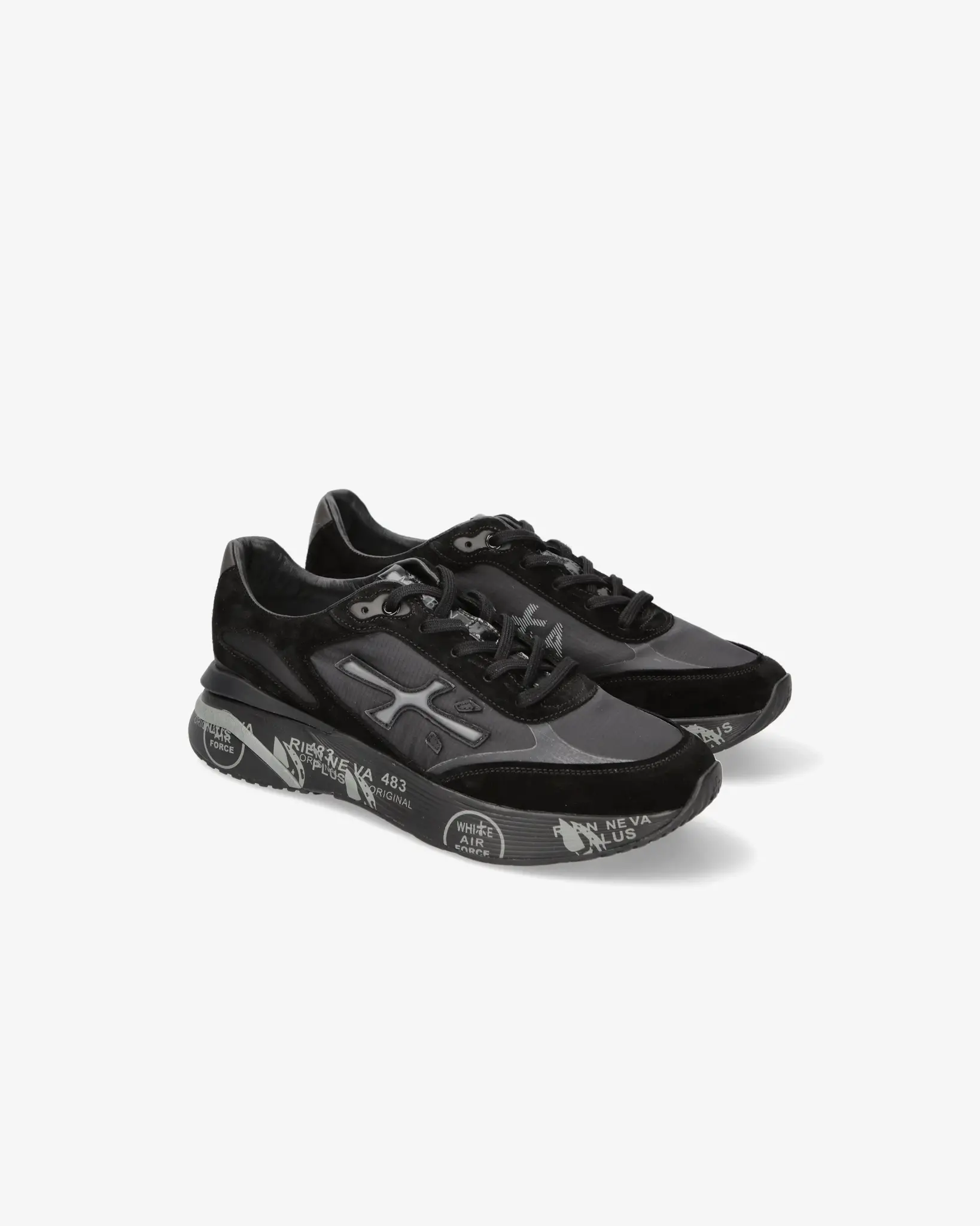 Premiata Premiata Sneakers Moerun 6445 Zwart