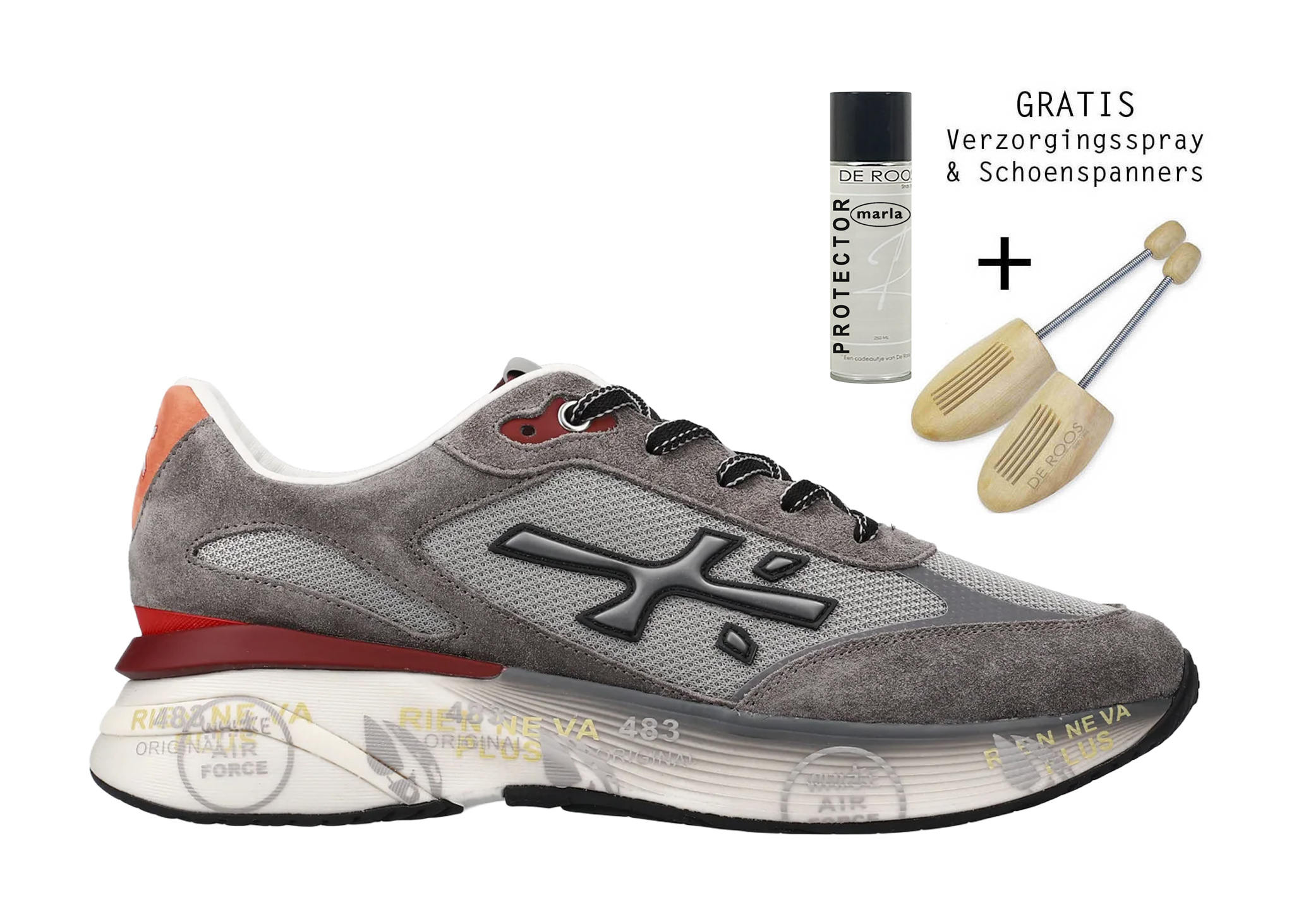 Premiata Premiata Sneakers Moerun 7773 Grijs