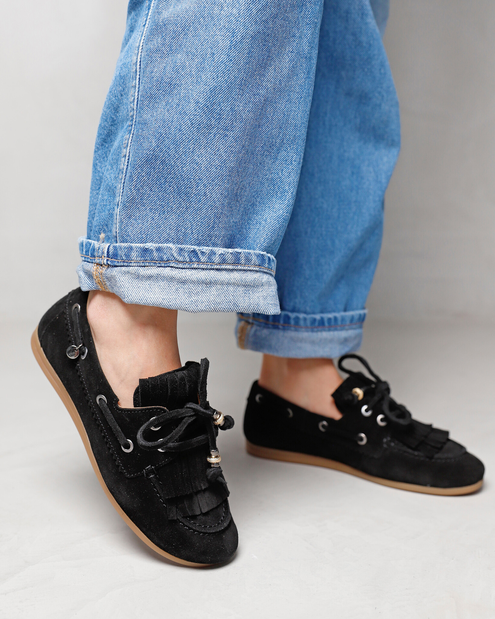 Via Vai VIA VAI Mocassins June Loua  62374-01-900 Zwart